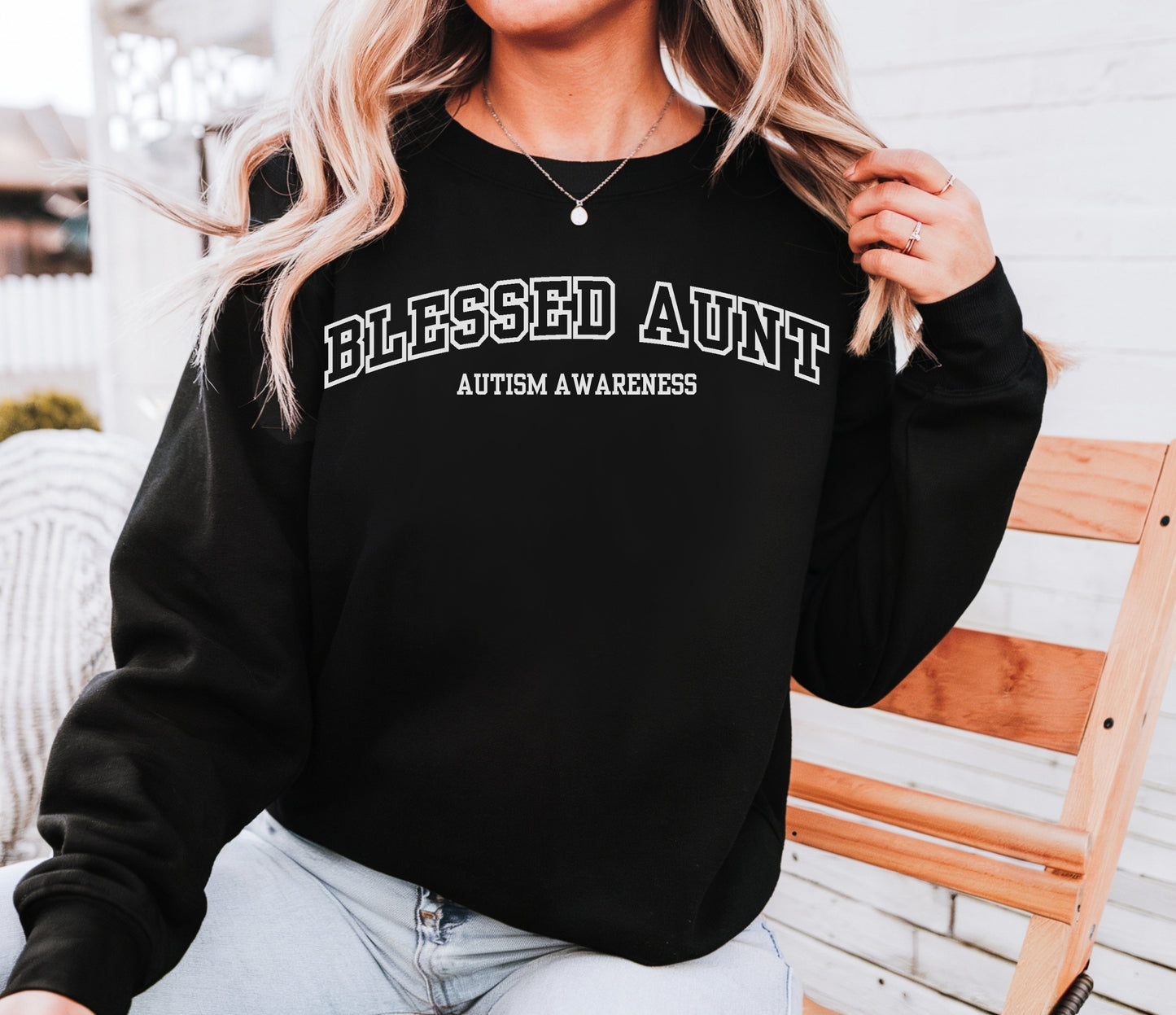 Autism Aunt Awareness Sweatshirt