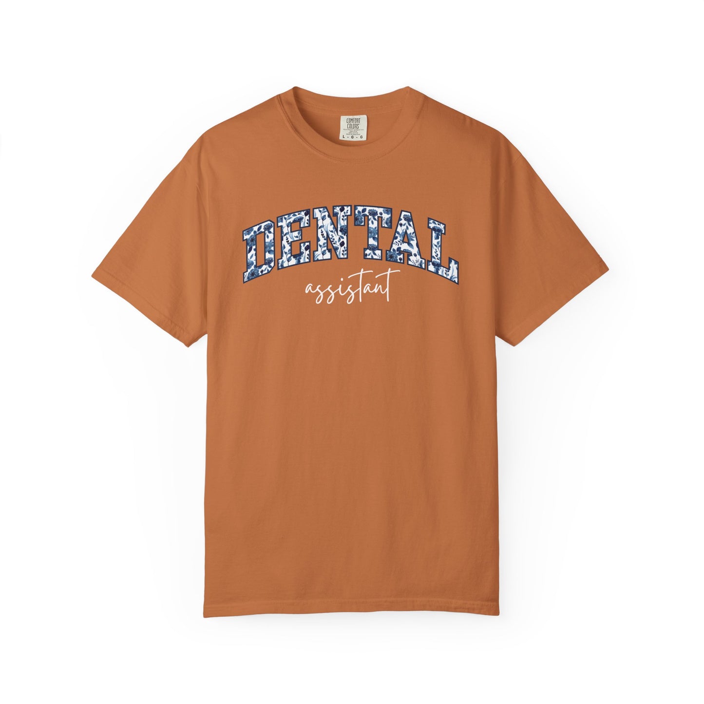 Floral Dental Assistant Shirt