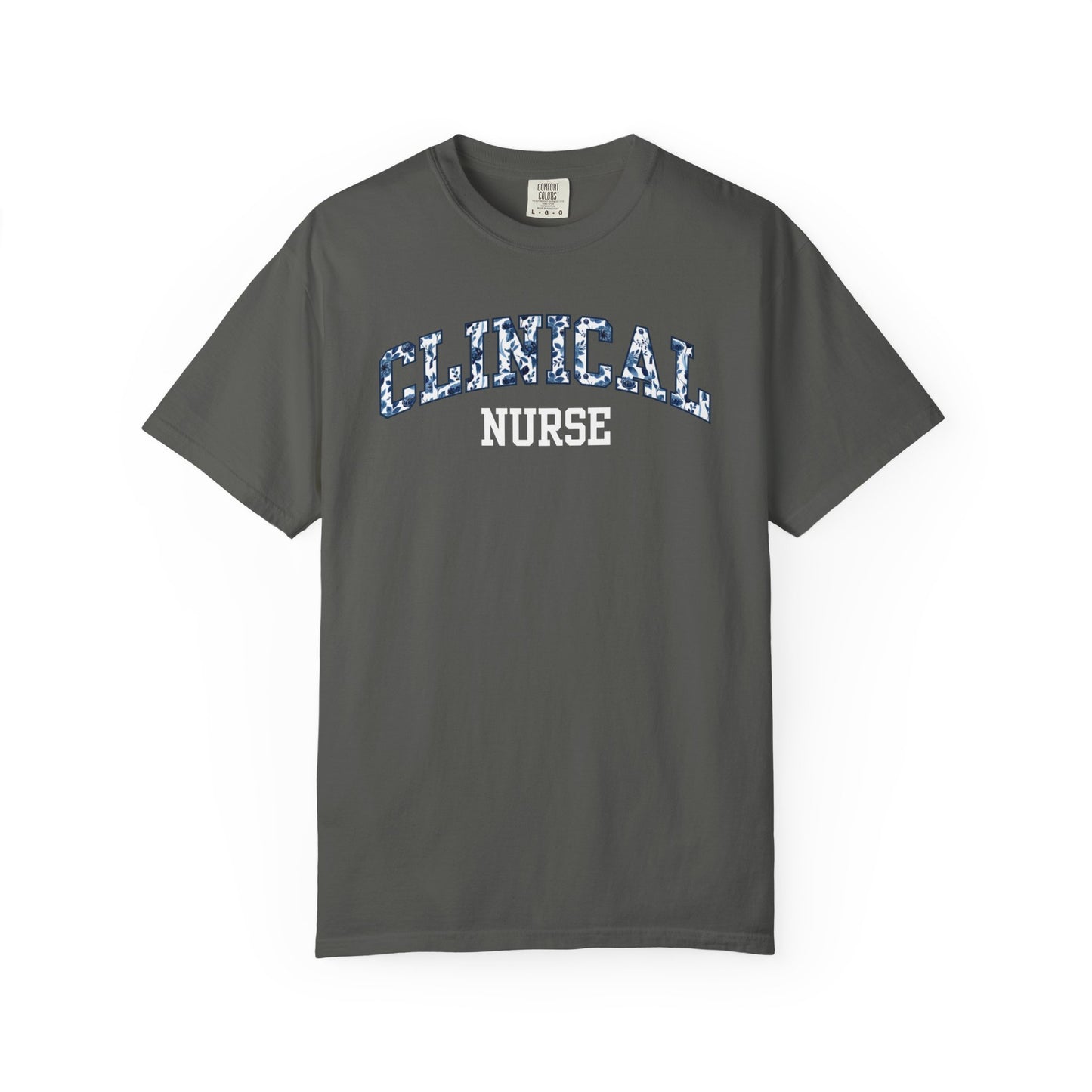 Floral Clinical Nurse Shirt
