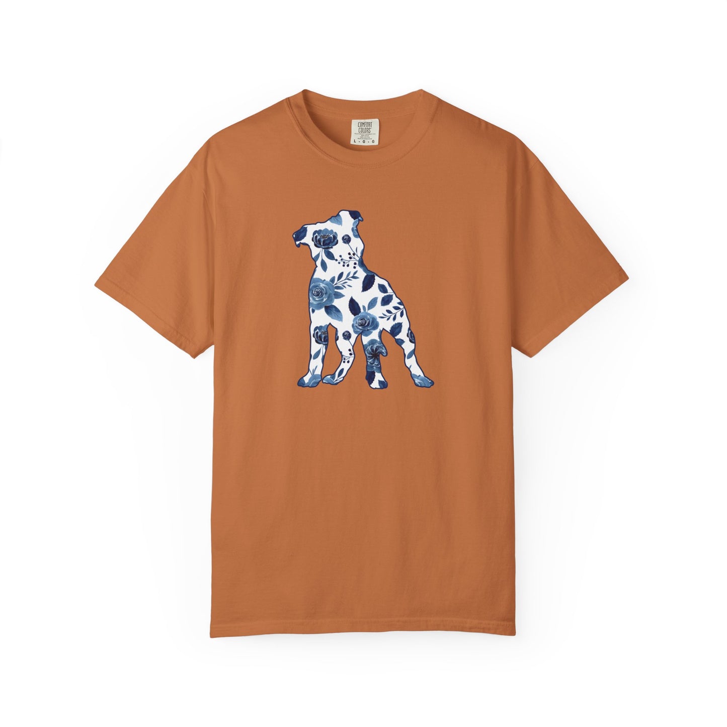 Floral Pitbull Shirt