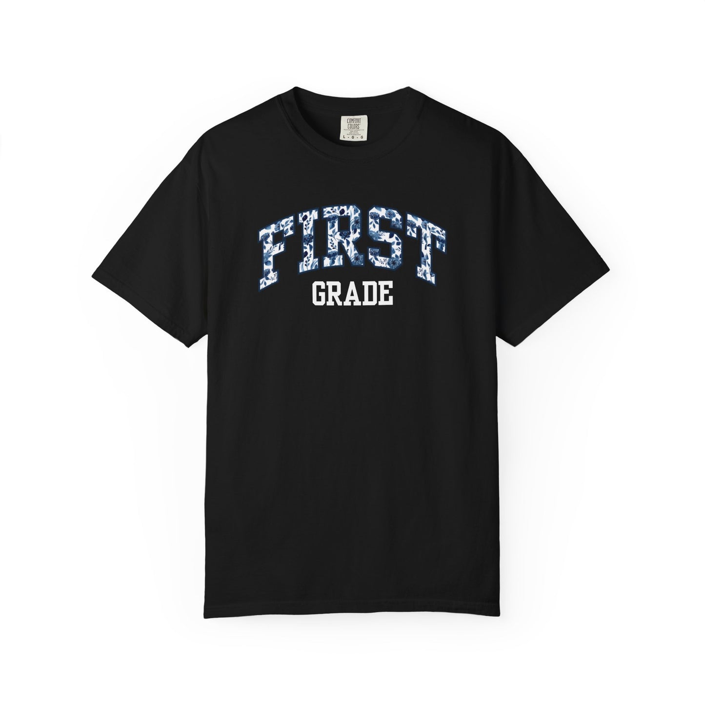 Floral First Grade Teacher Shirt