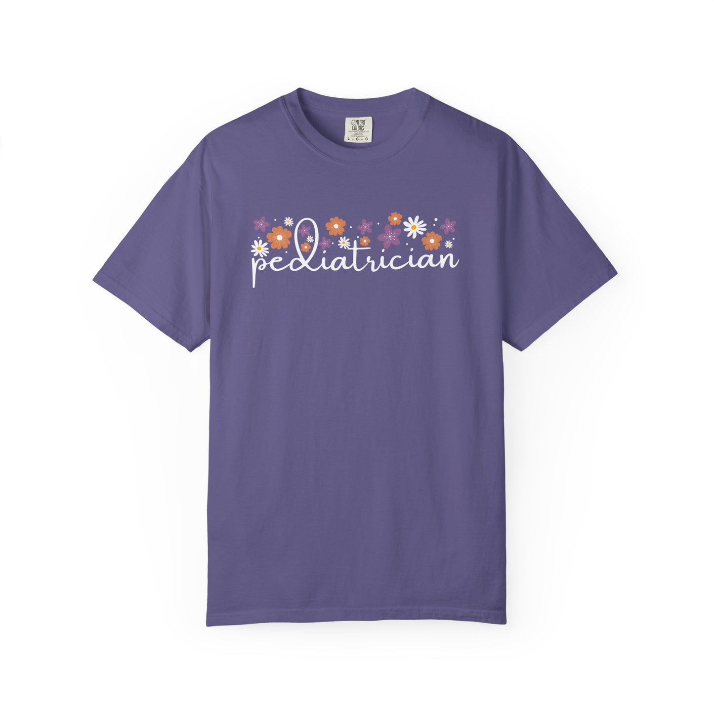 Floral Pediatrician Shirt