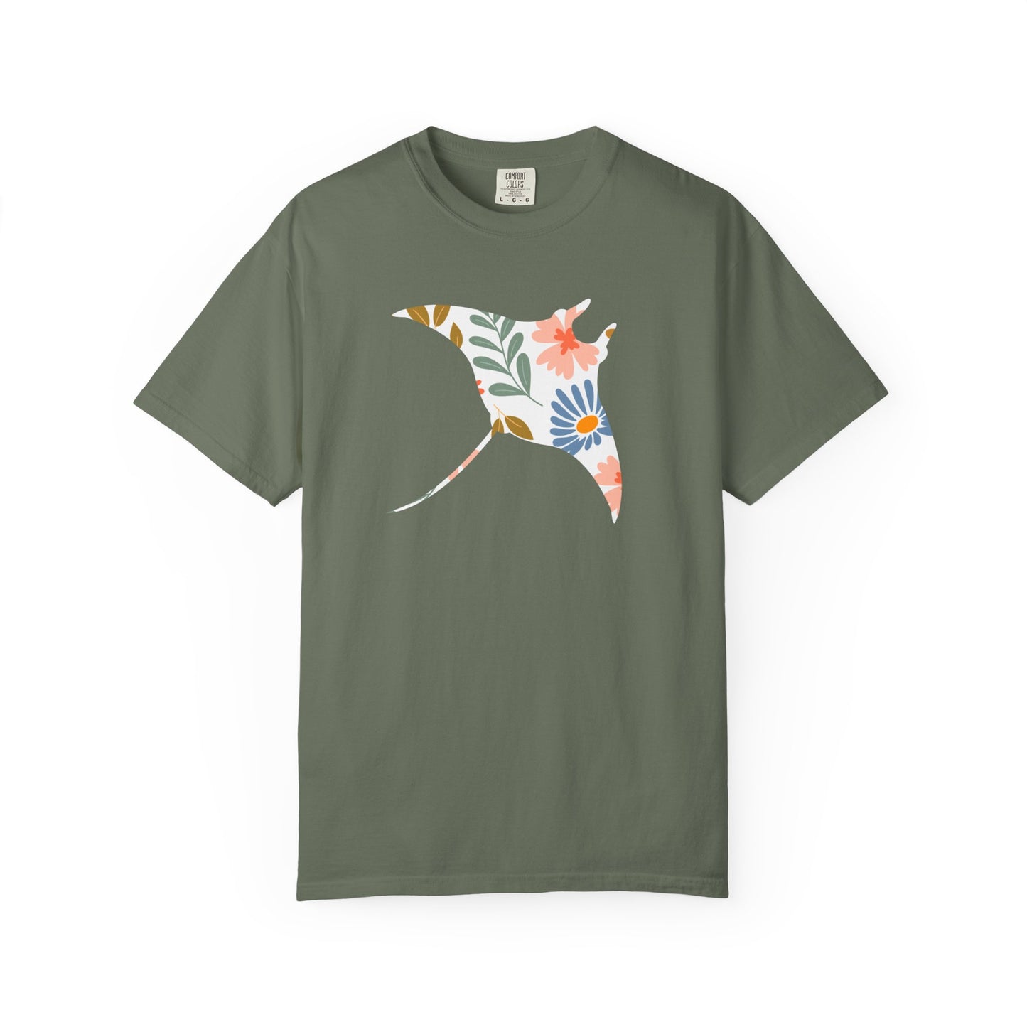 Floral Manta Ray Shirt