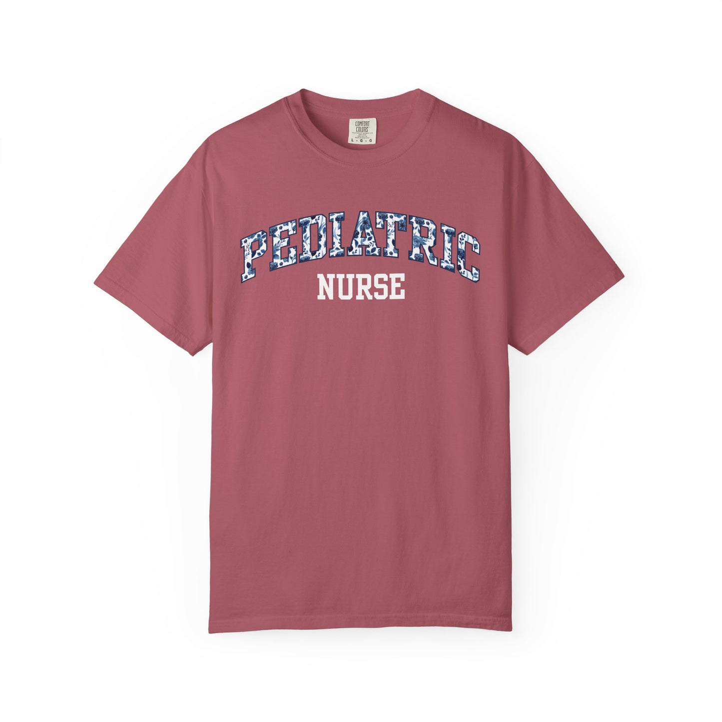 Floral Pediatric Nurse Shirt