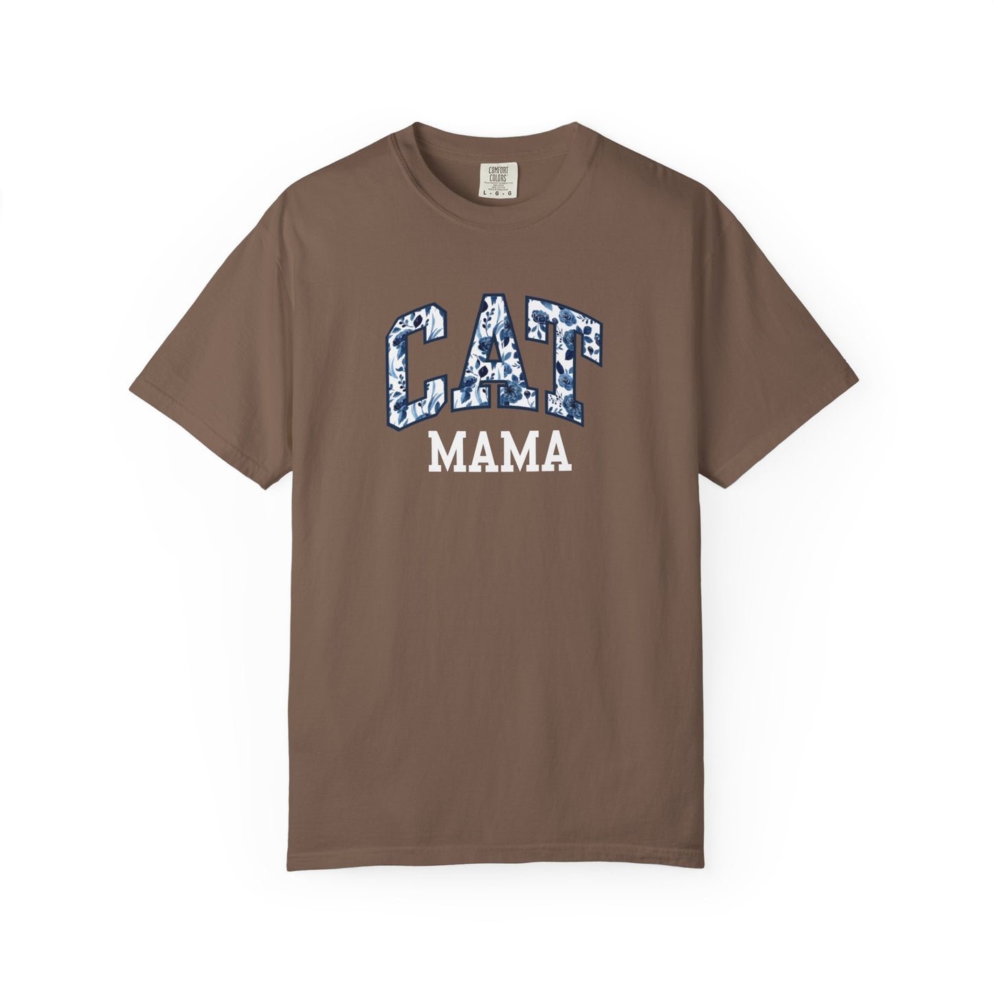 Floral Cat Mama Shirt