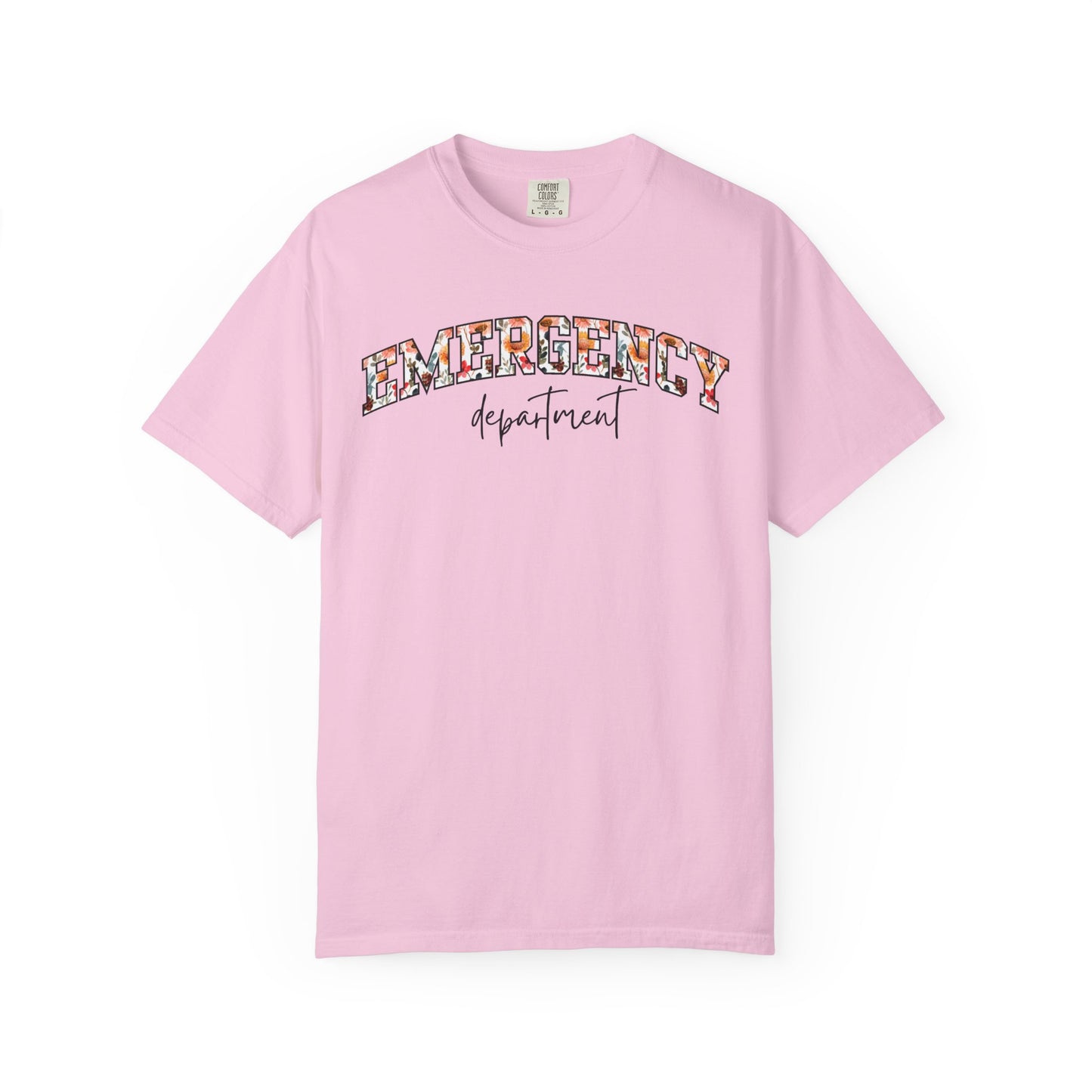 Floral Emergency Department Shirt