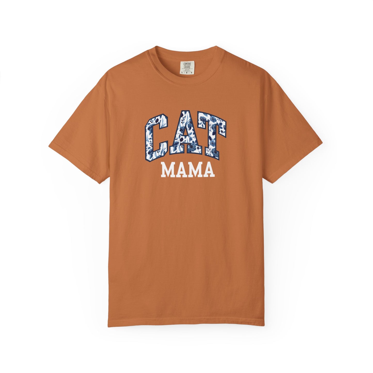 Floral Cat Mama Shirt