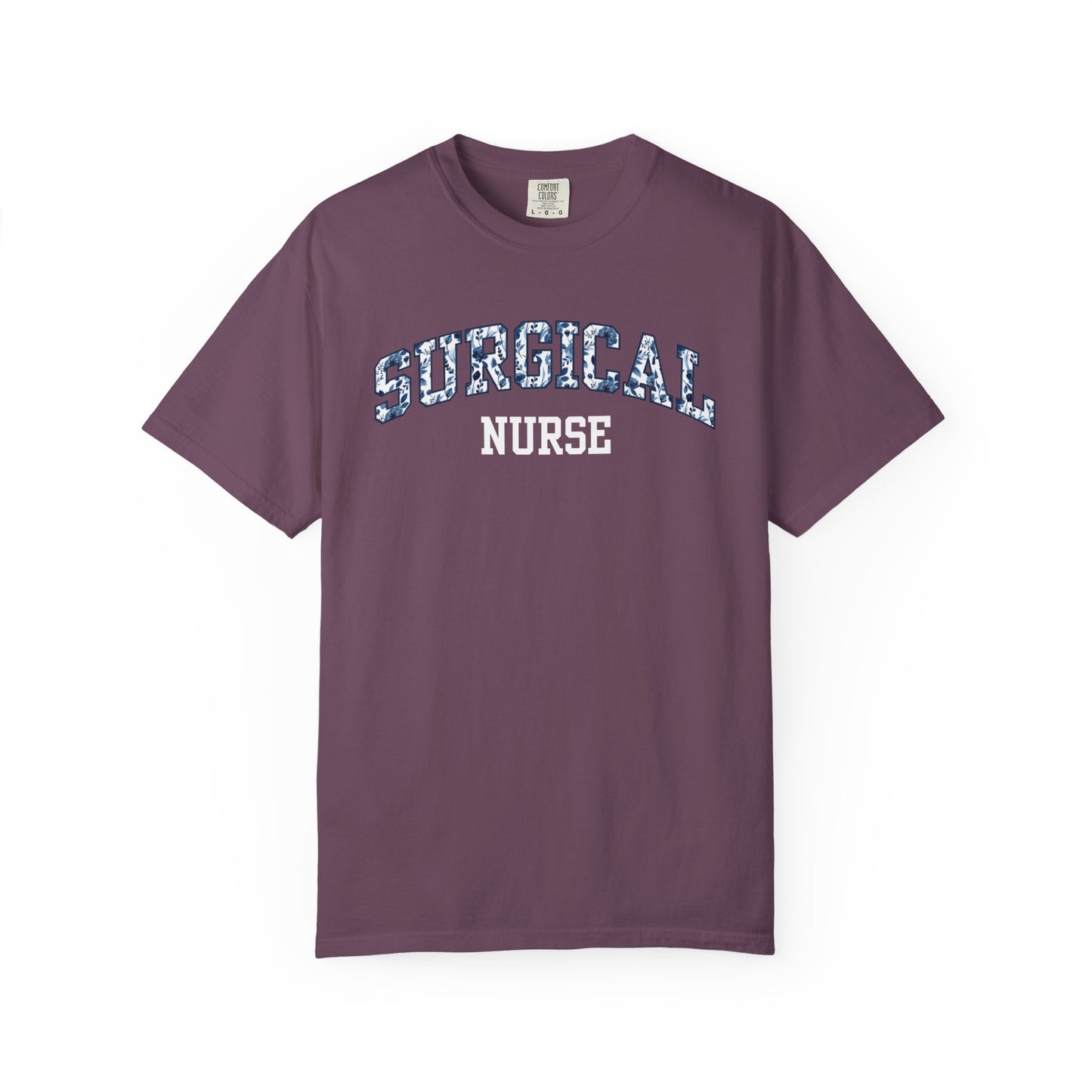 Floral Surgical Nurse Shirt
