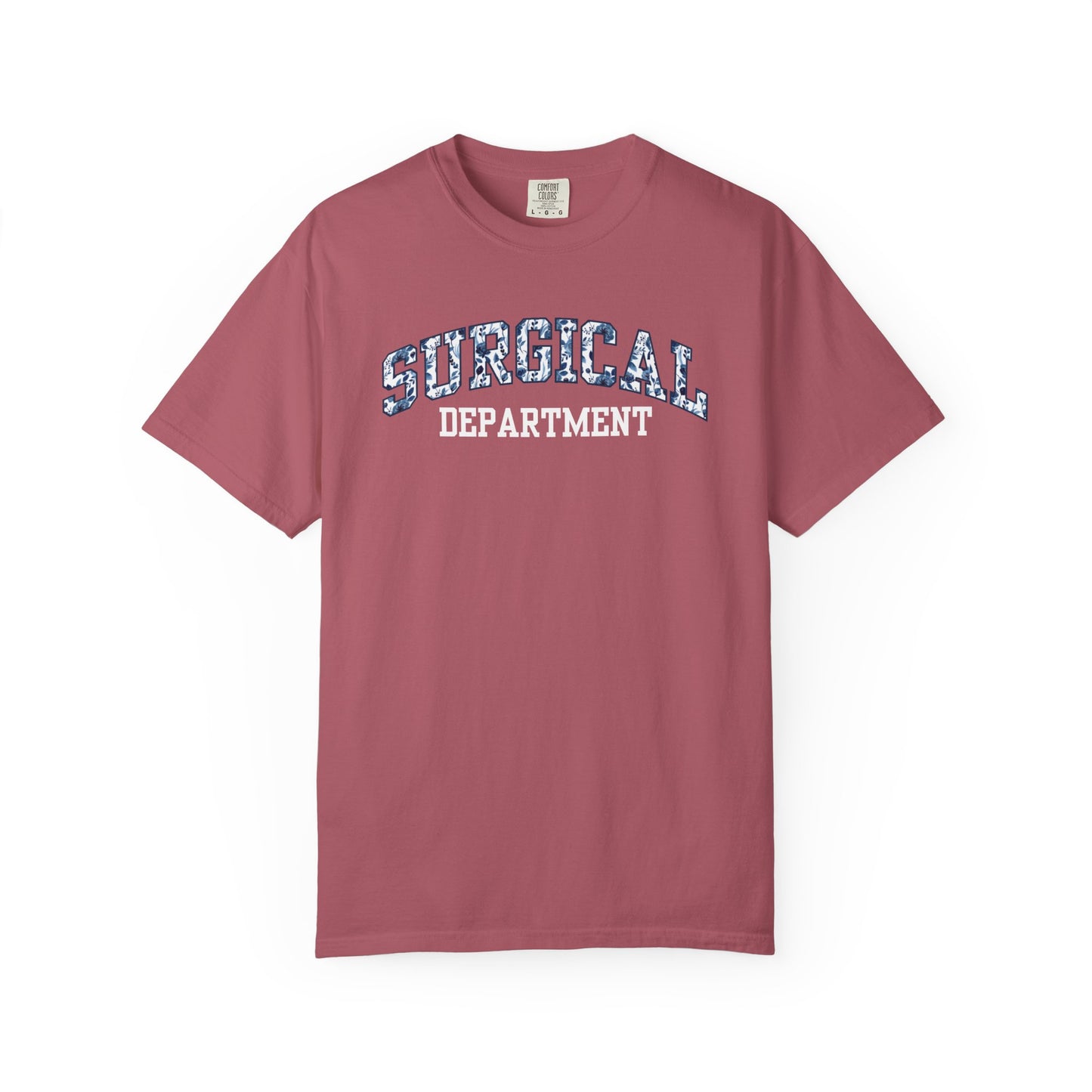Floral Surgical Department Shirt