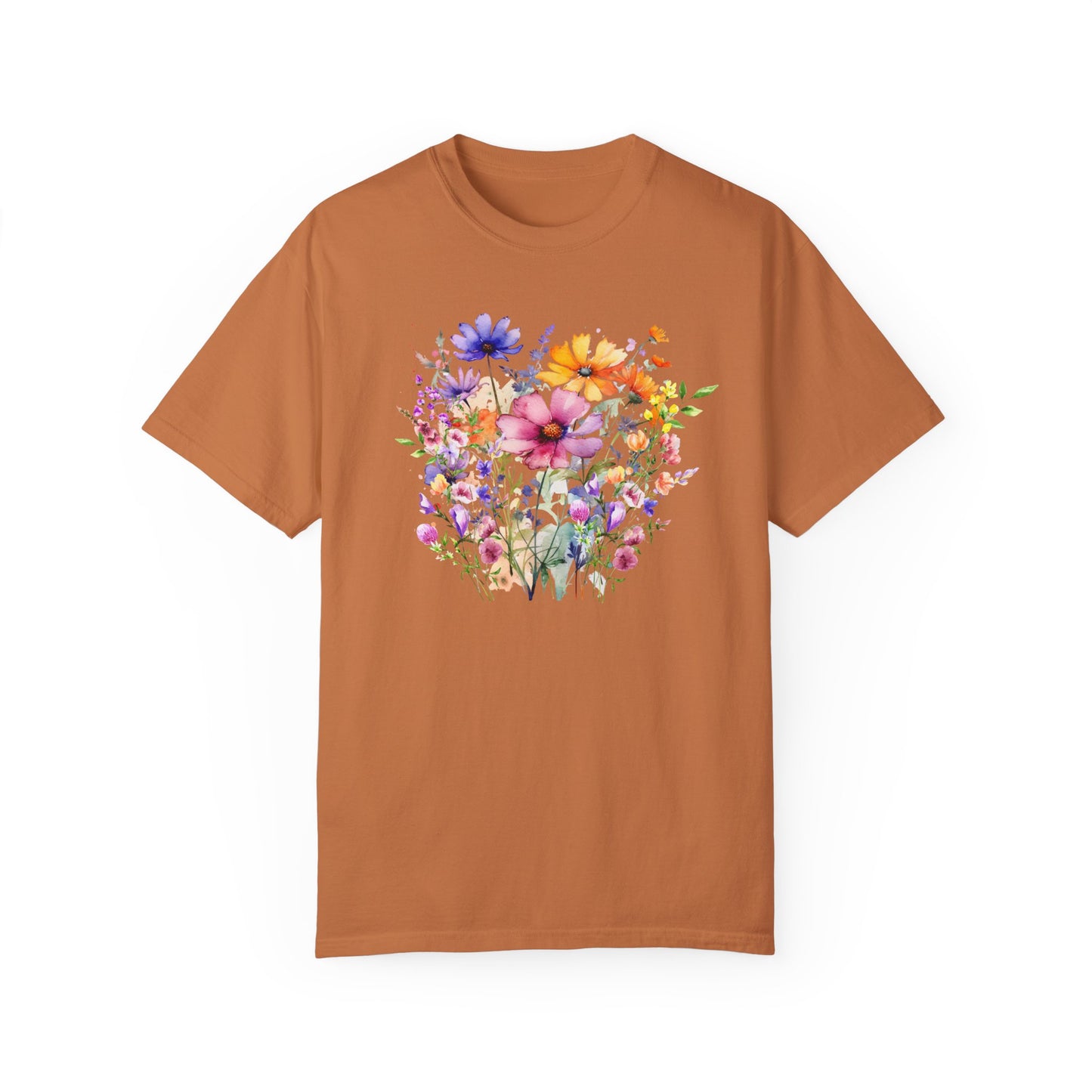 Floral Watercolor Shirt