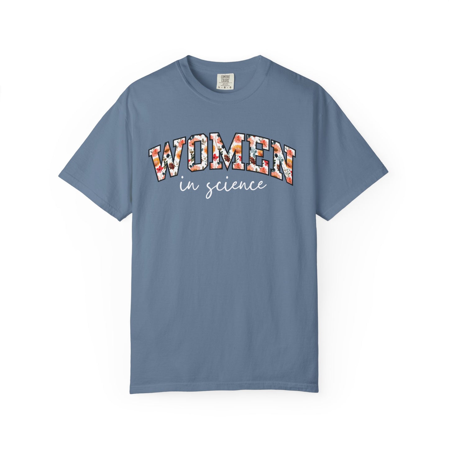 Floral Women In Science Shirt