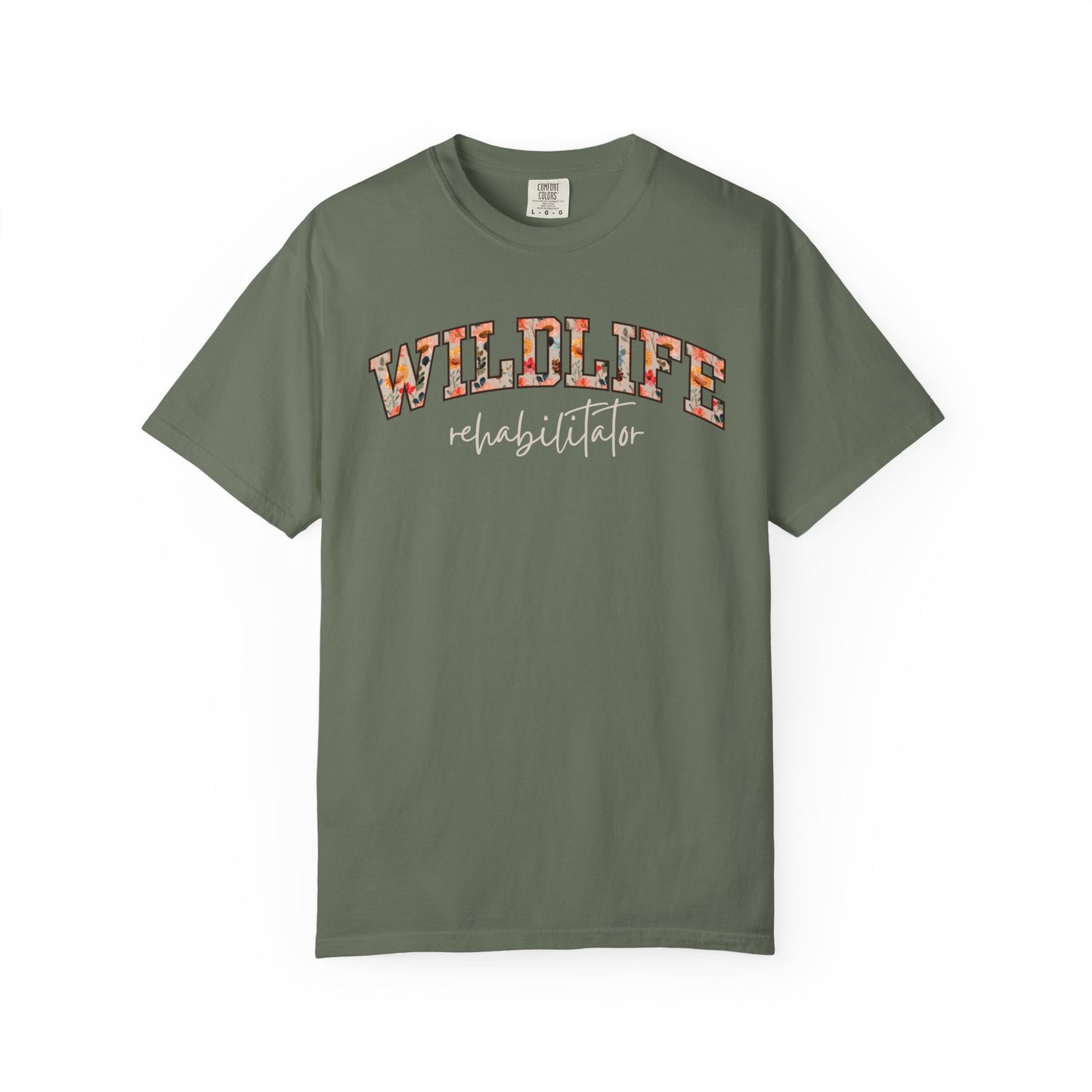 Floral Wildlife Rehabilitator Shirt
