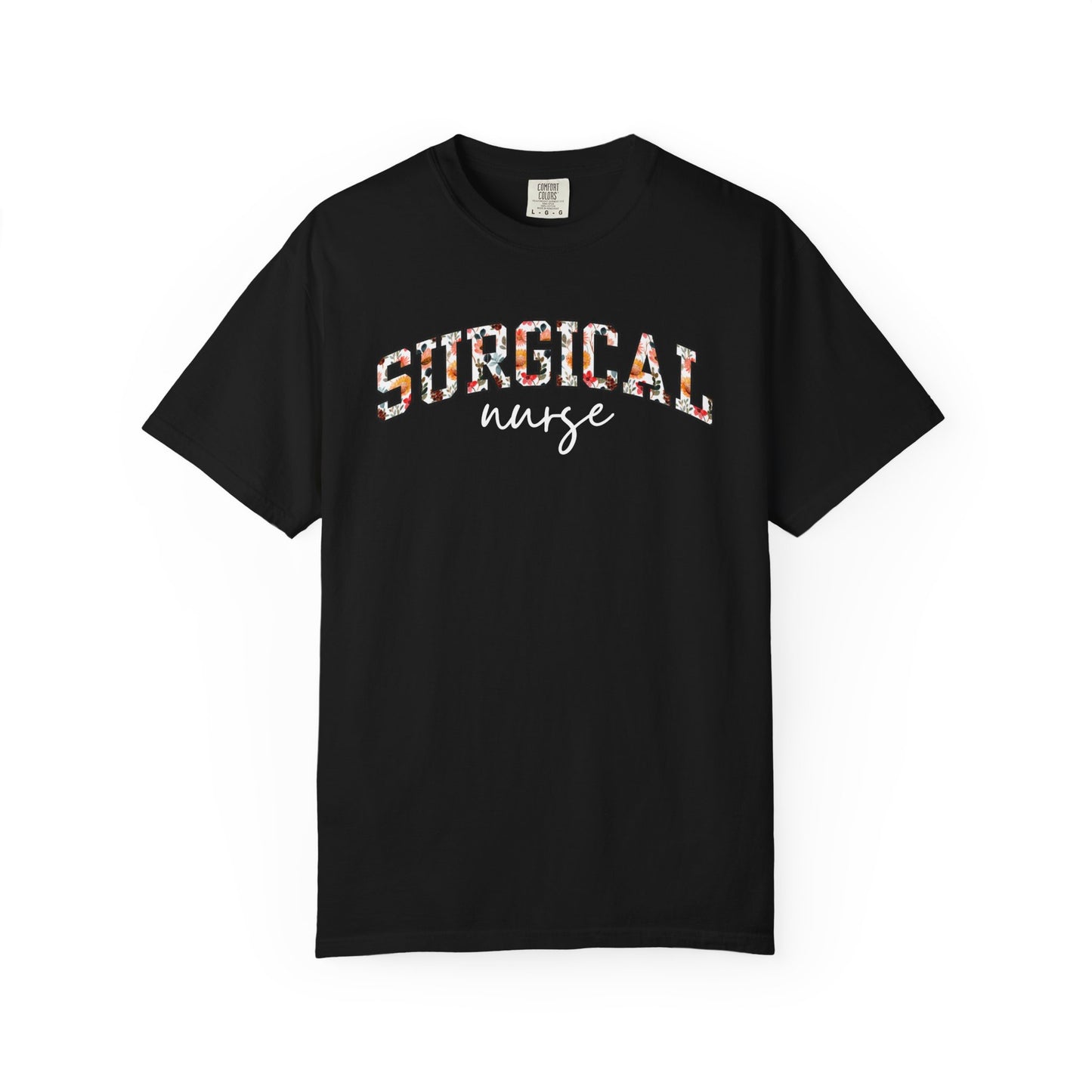 Floral Surgical Nurse Shirt