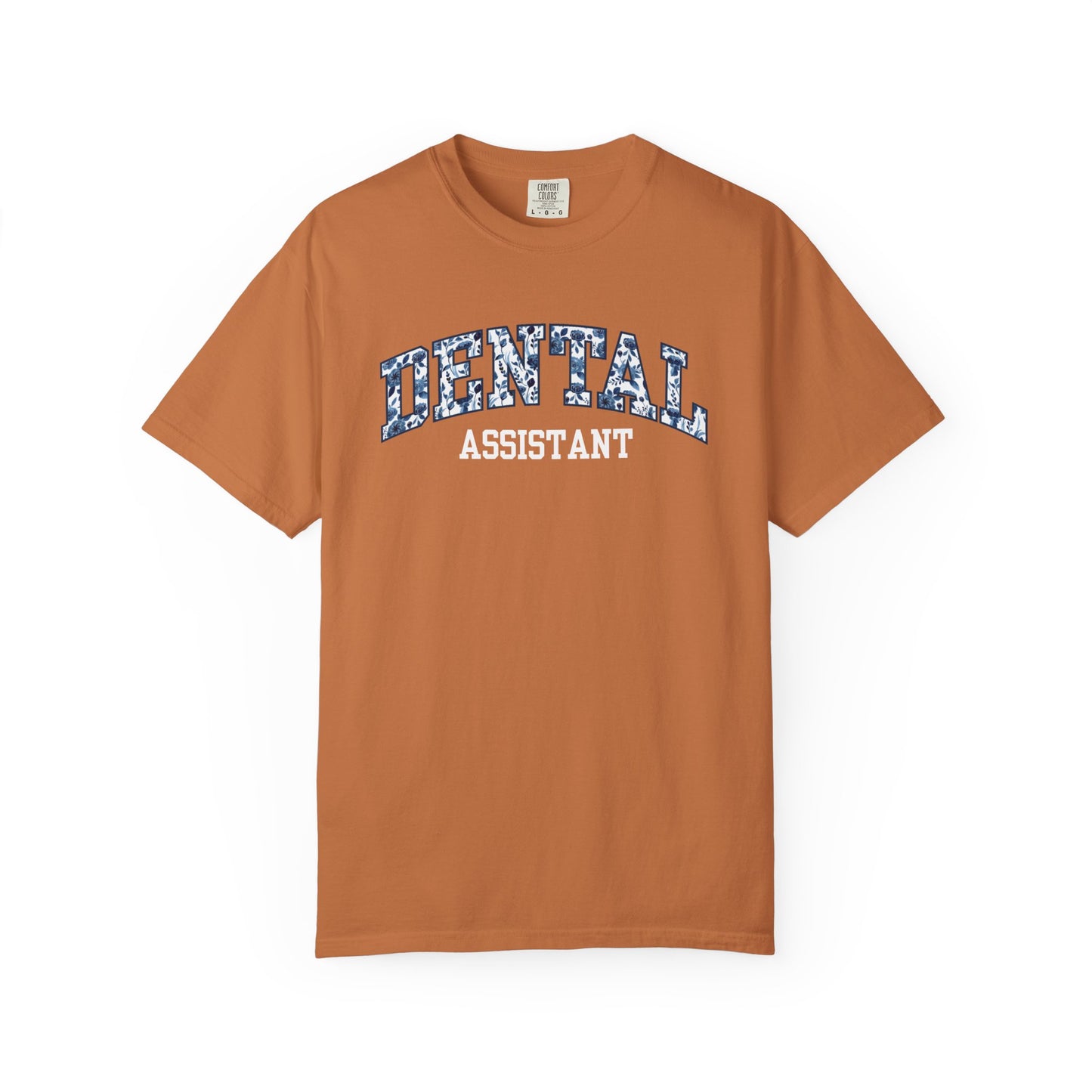 Floral Dental Assistant Shirt