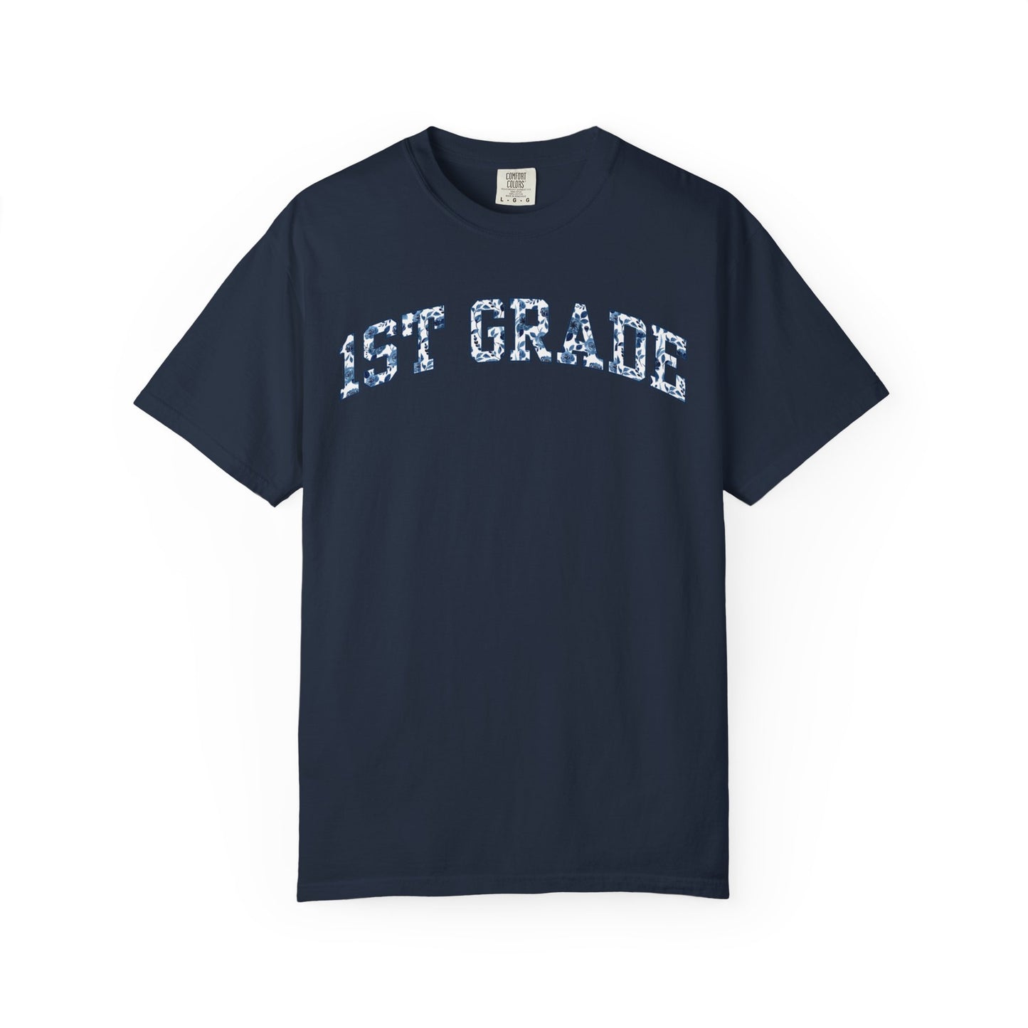 Floral First Grade Teacher Shirt