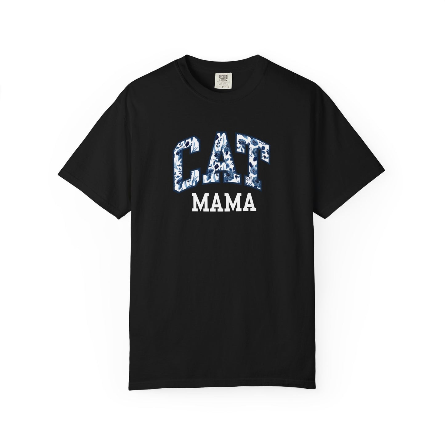 Floral Cat Mama Shirt