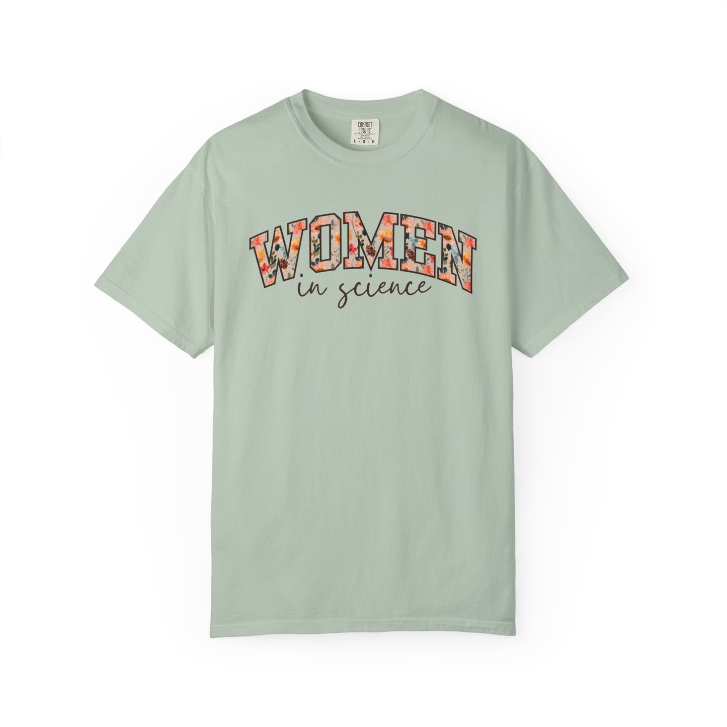 Floral Women In Science Shirt