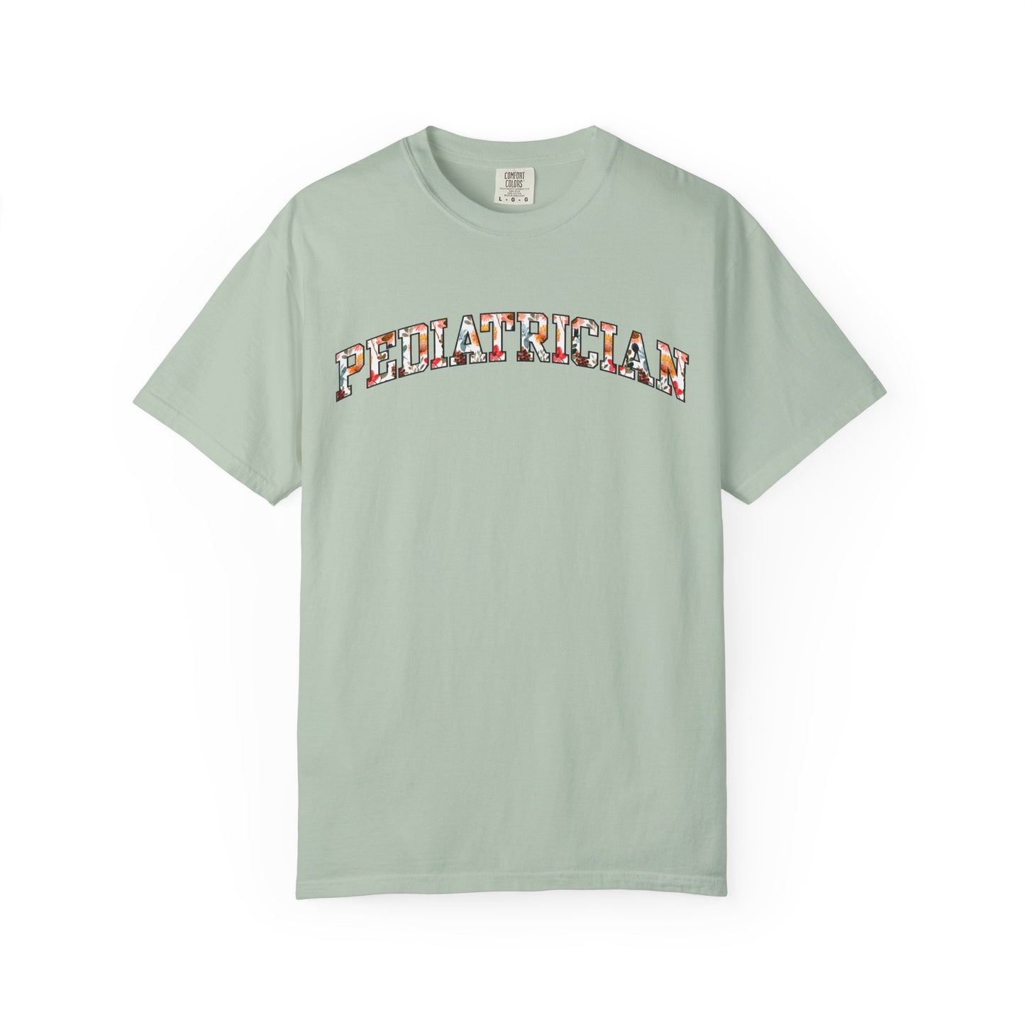 Floral Pediatrician Shirt