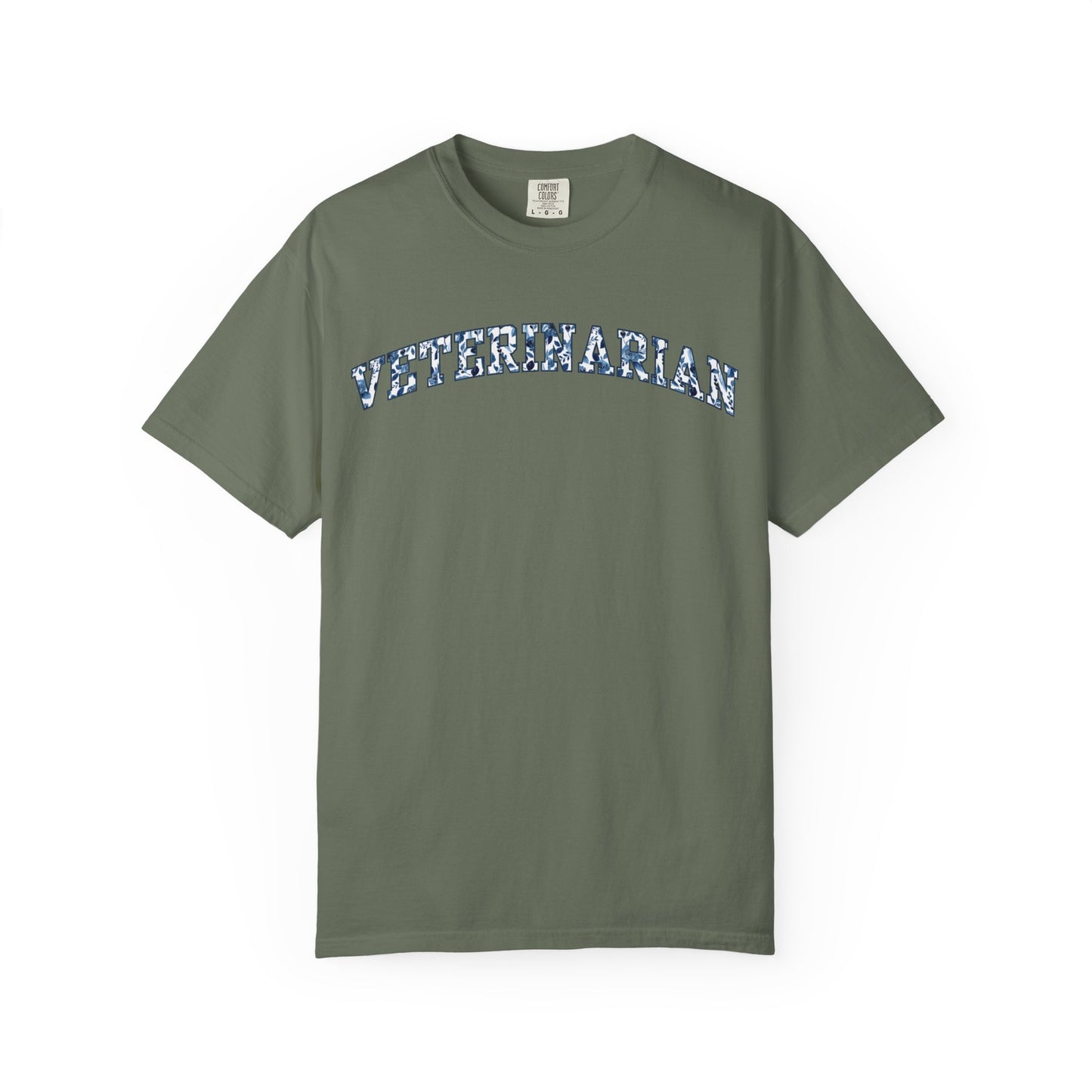 Floral Veterinarian Shirt