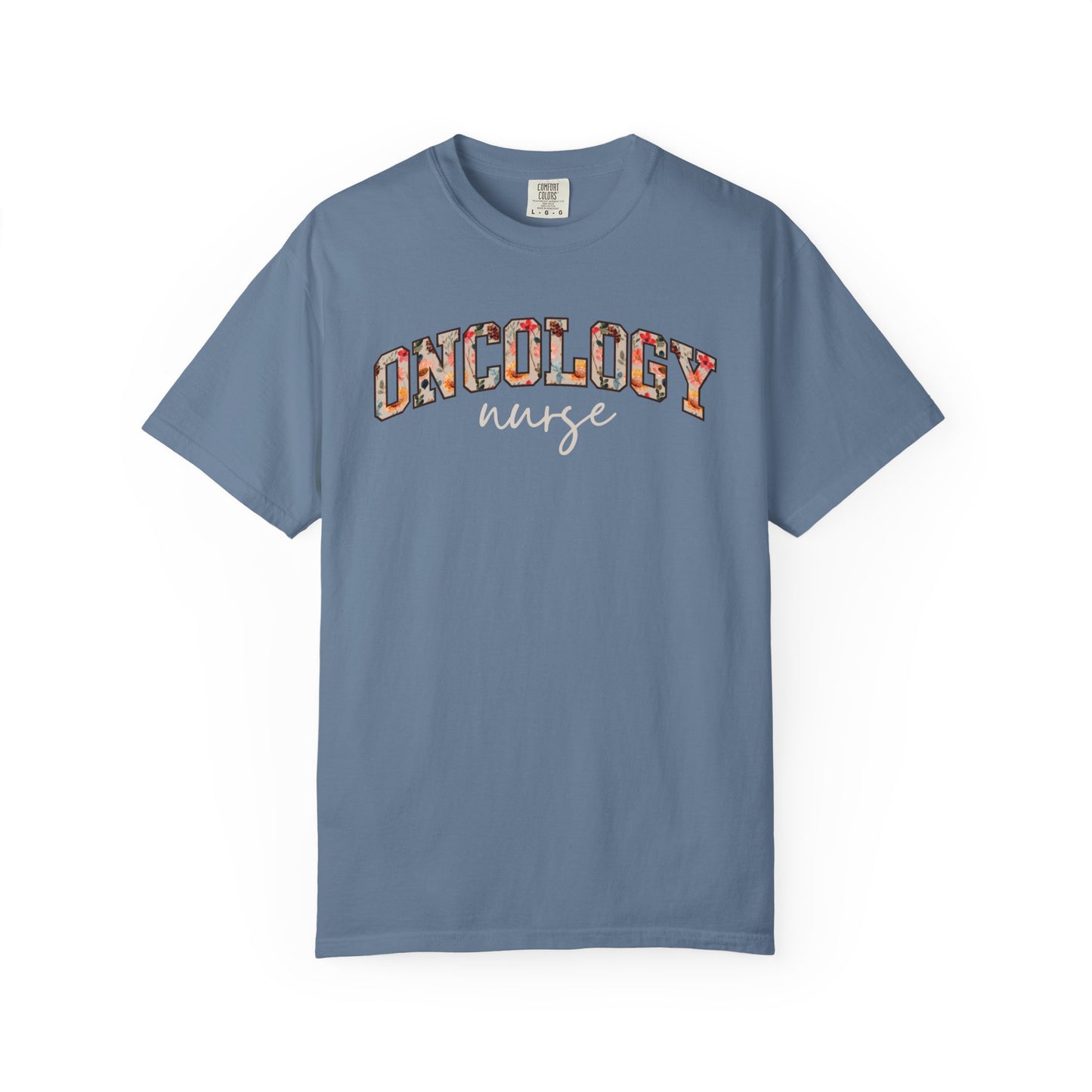 Floral Oncology Nurse Shirt