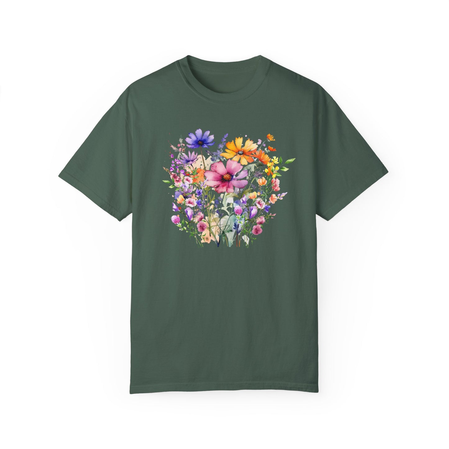 Floral Watercolor Shirt