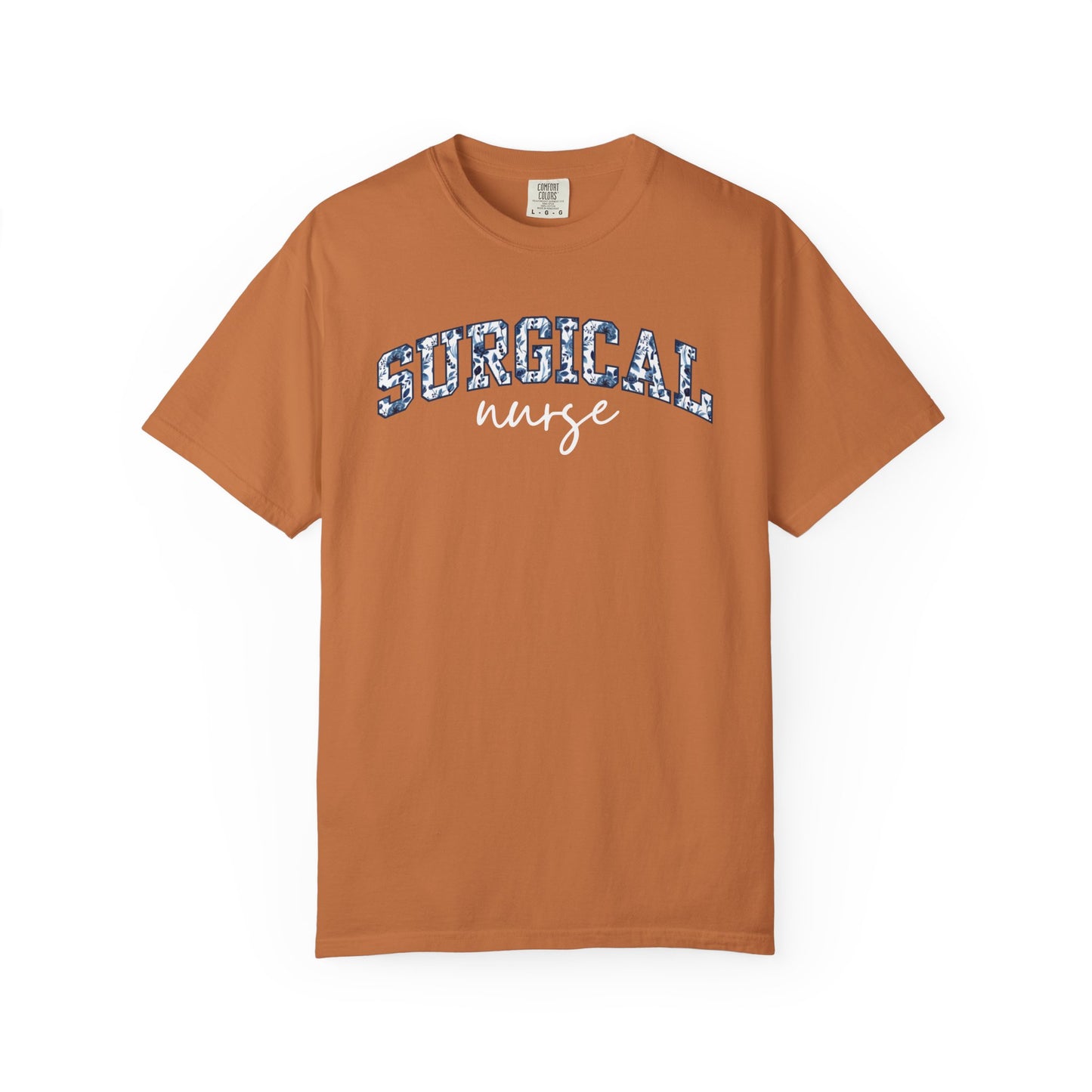 Floral Surgical Nurse Shirt