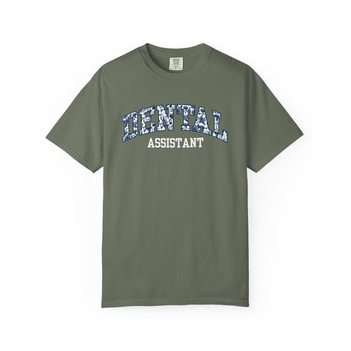 Floral Dental Assistant Shirt