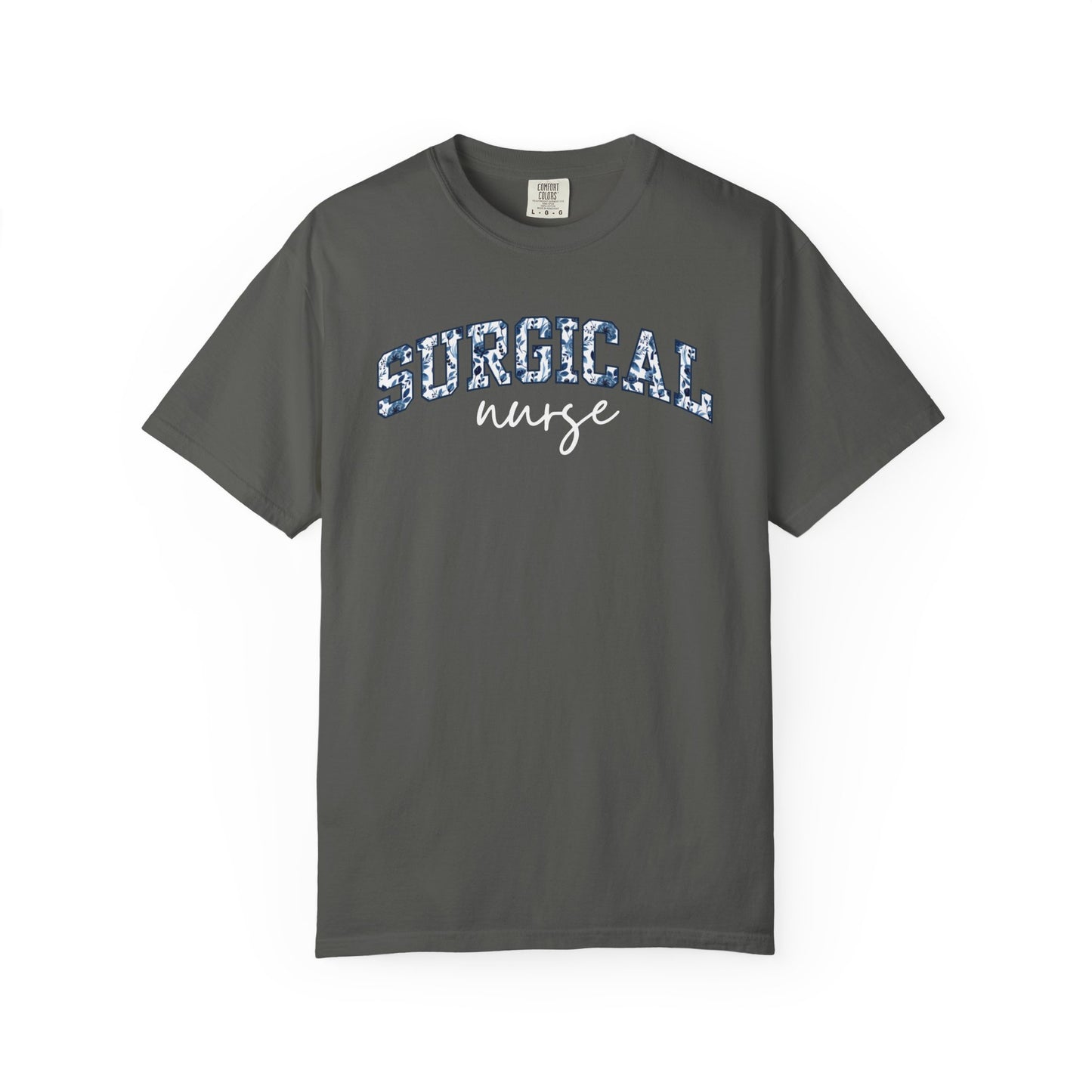 Floral Surgical Nurse Shirt