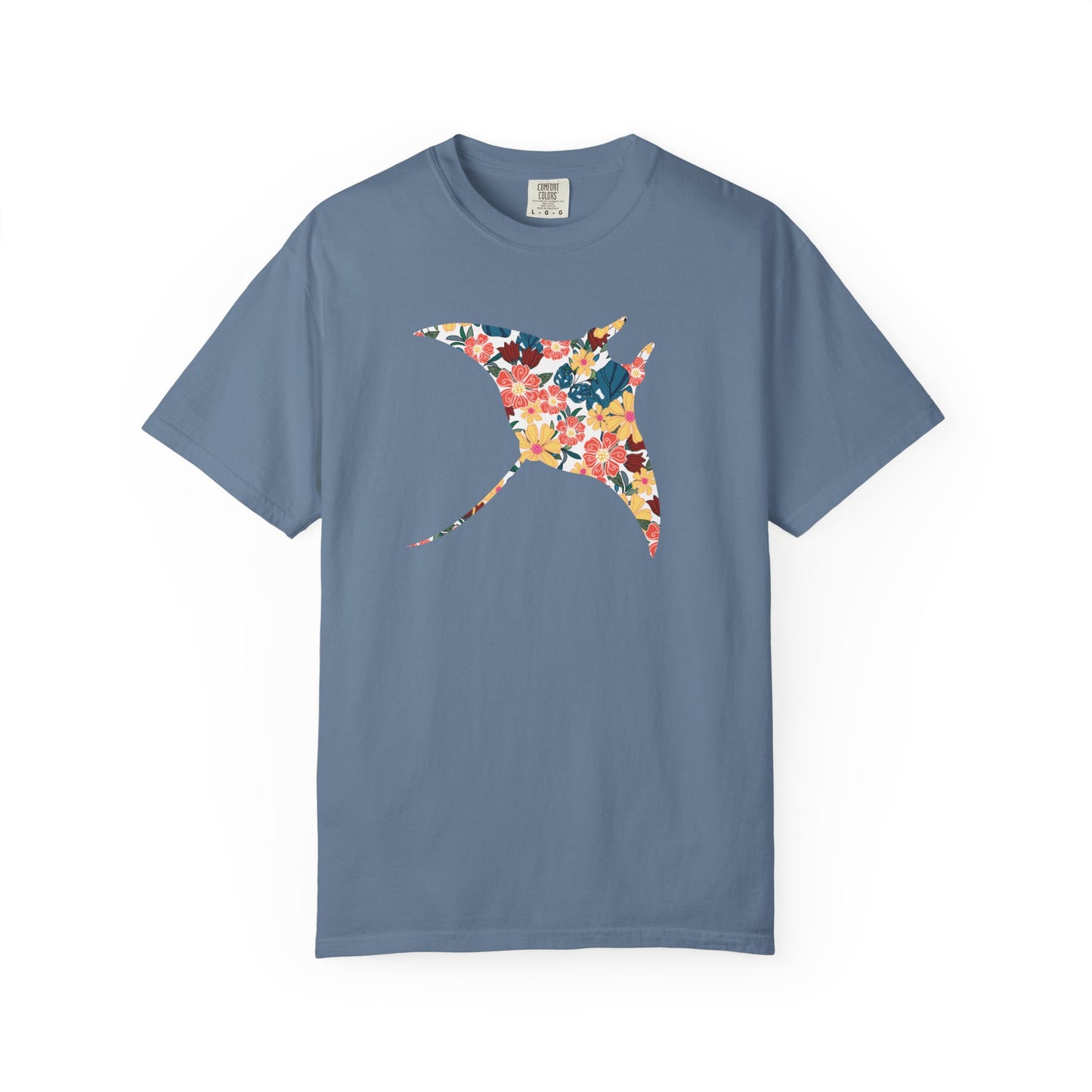 Floral Manta Ray Shirt