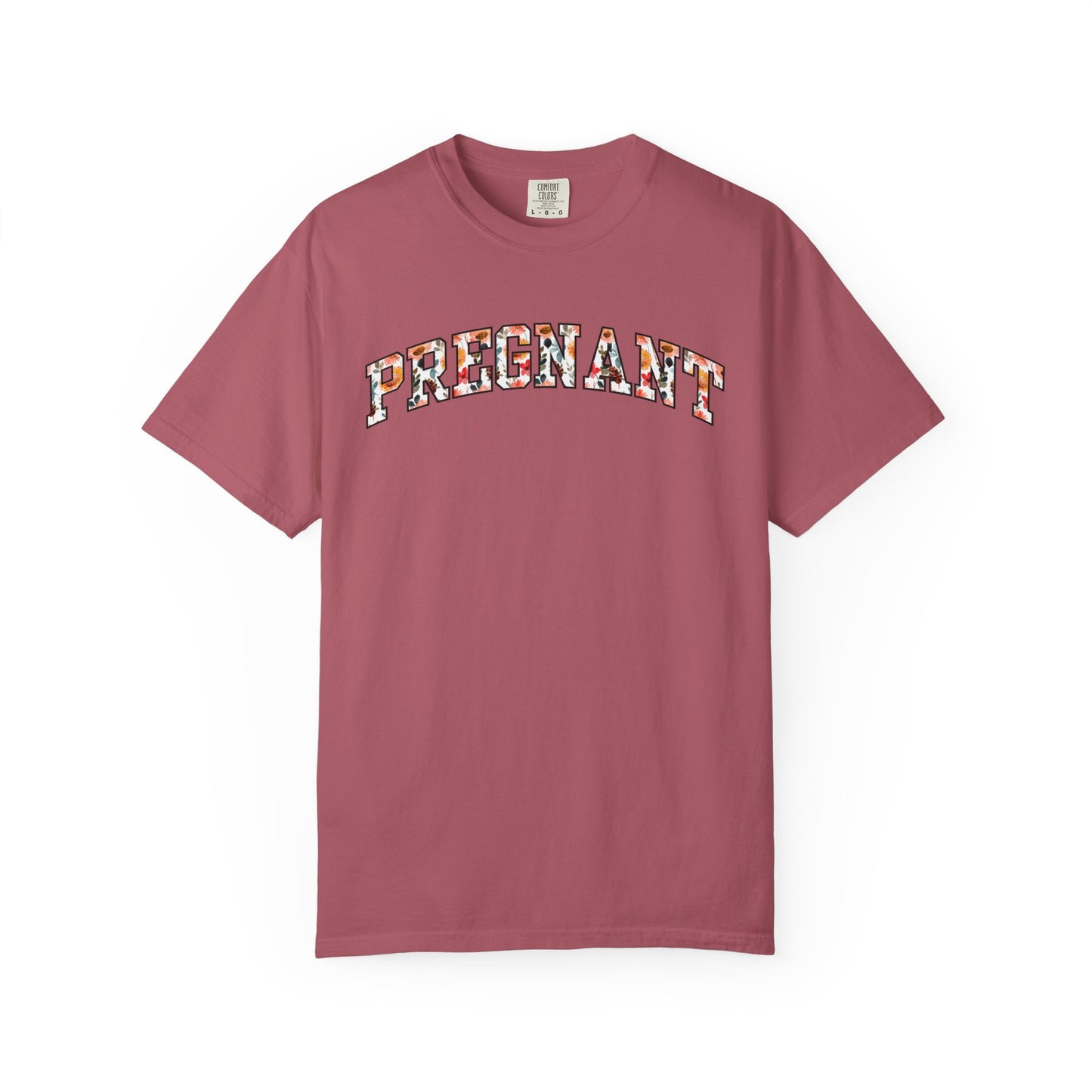 Floral Pregnant Shirt