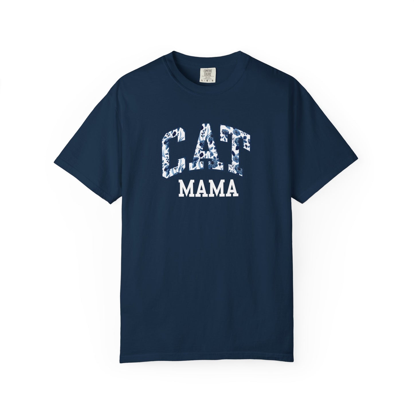 Floral Cat Mama Shirt