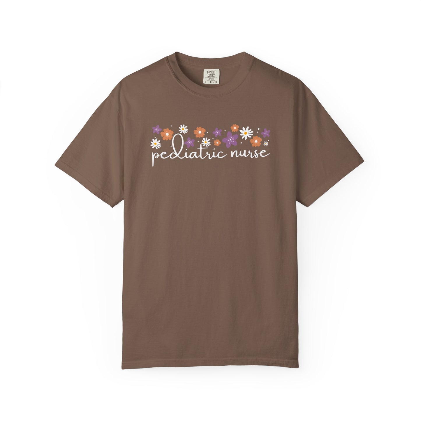 Floral Pediatric Nurse Shirt