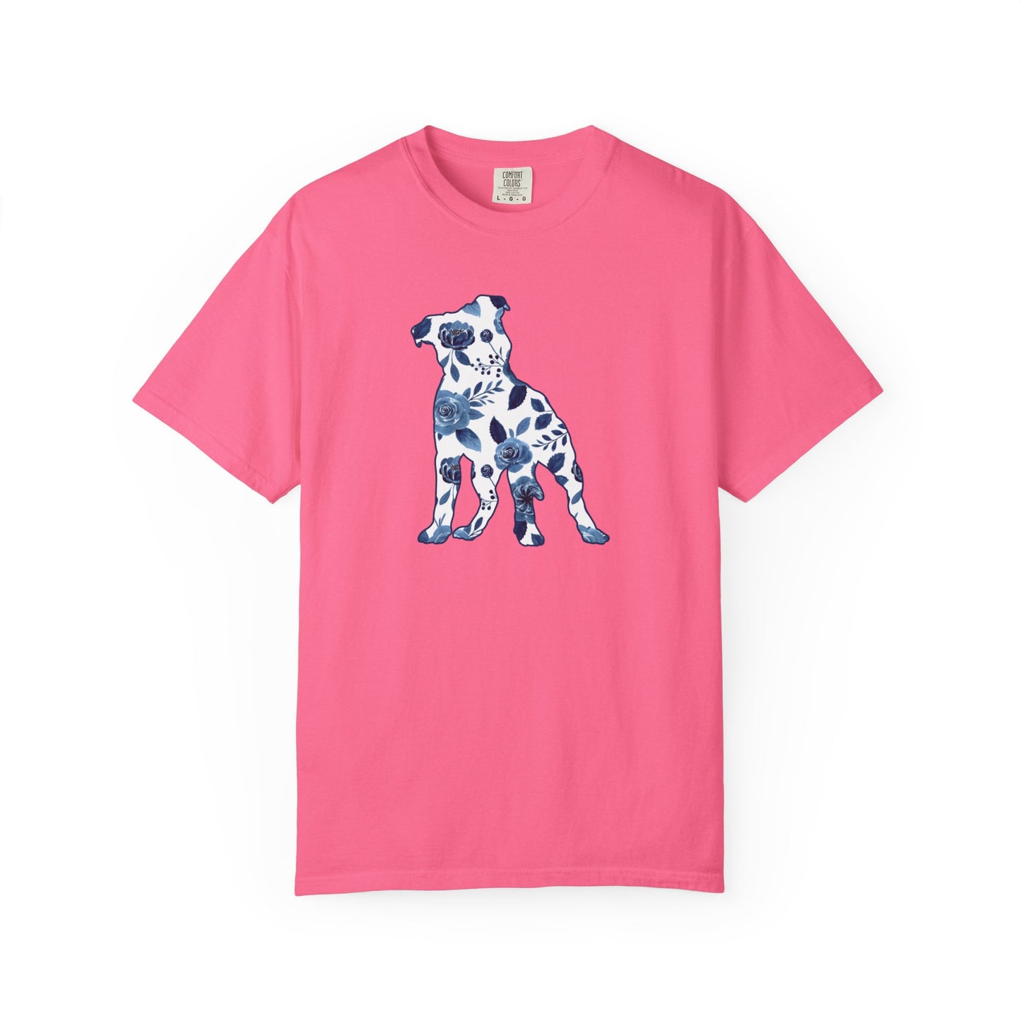 Floral Pitbull Shirt