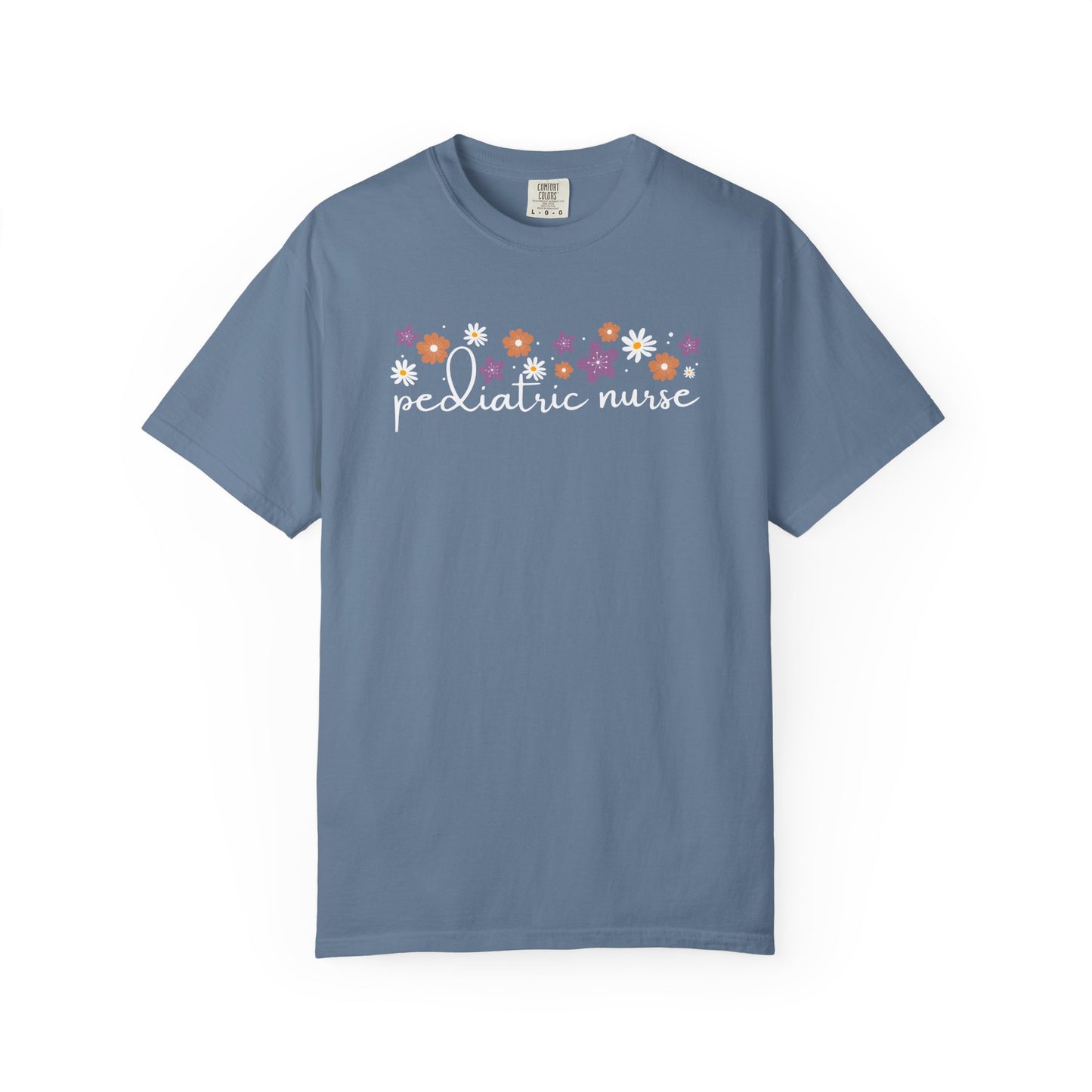 Floral Pediatric Nurse Shirt
