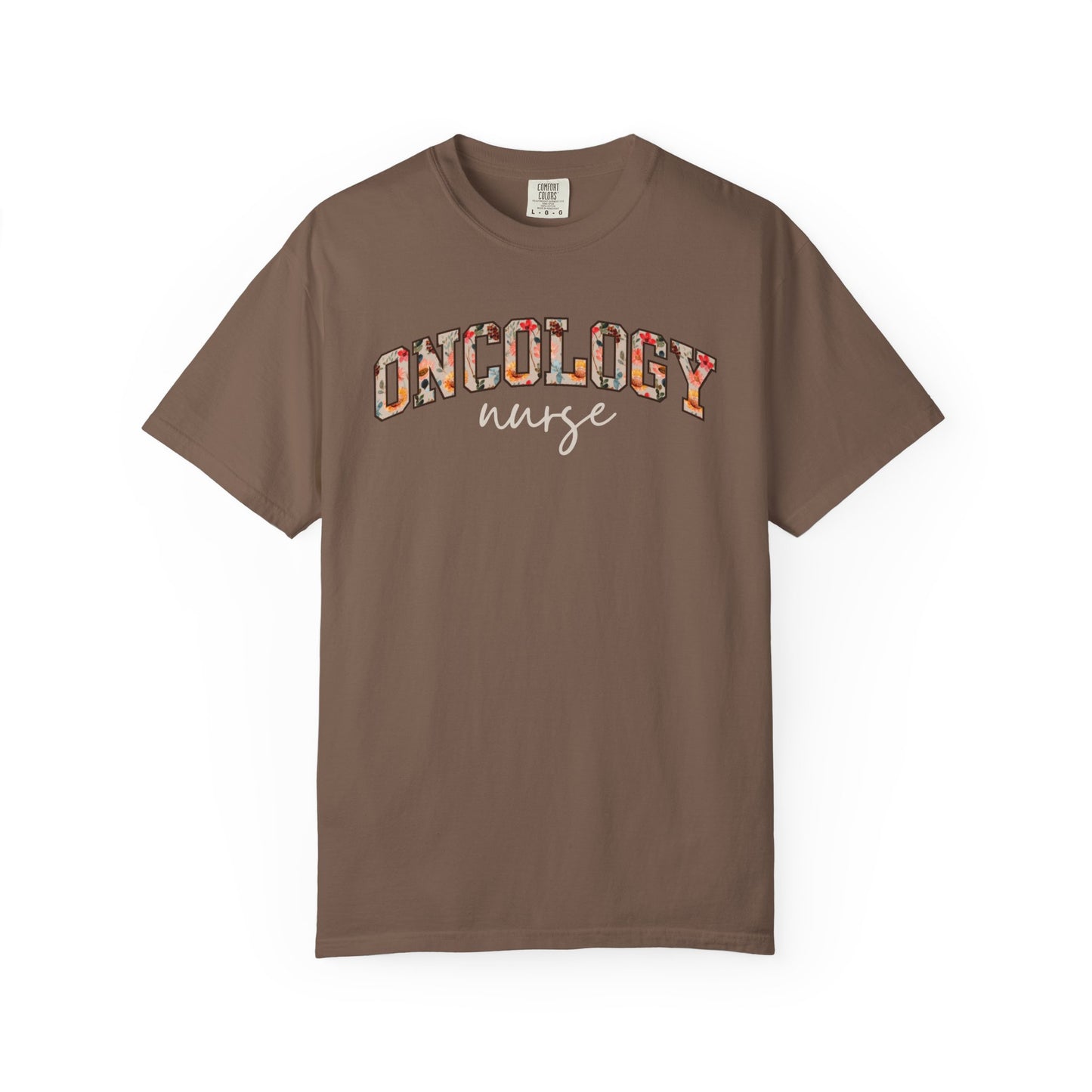 Floral Oncology Nurse Shirt