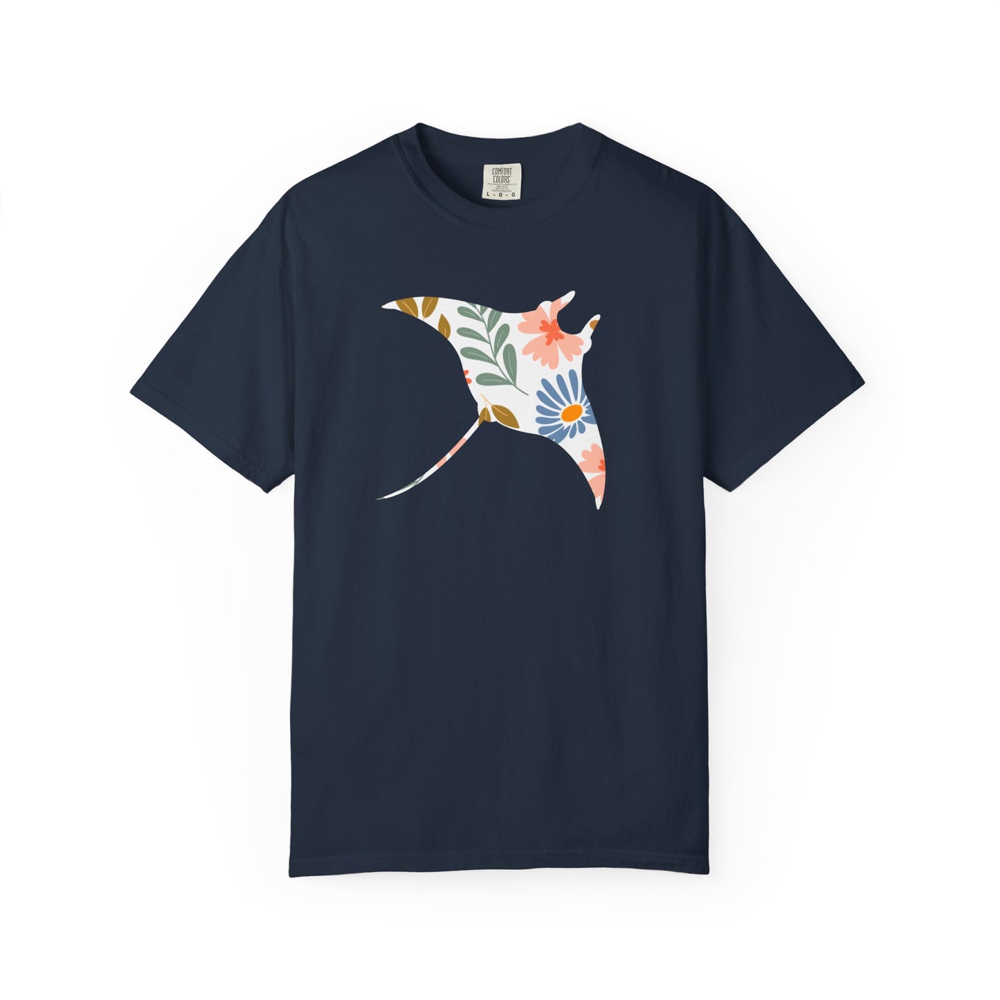 Floral Manta Ray Shirt