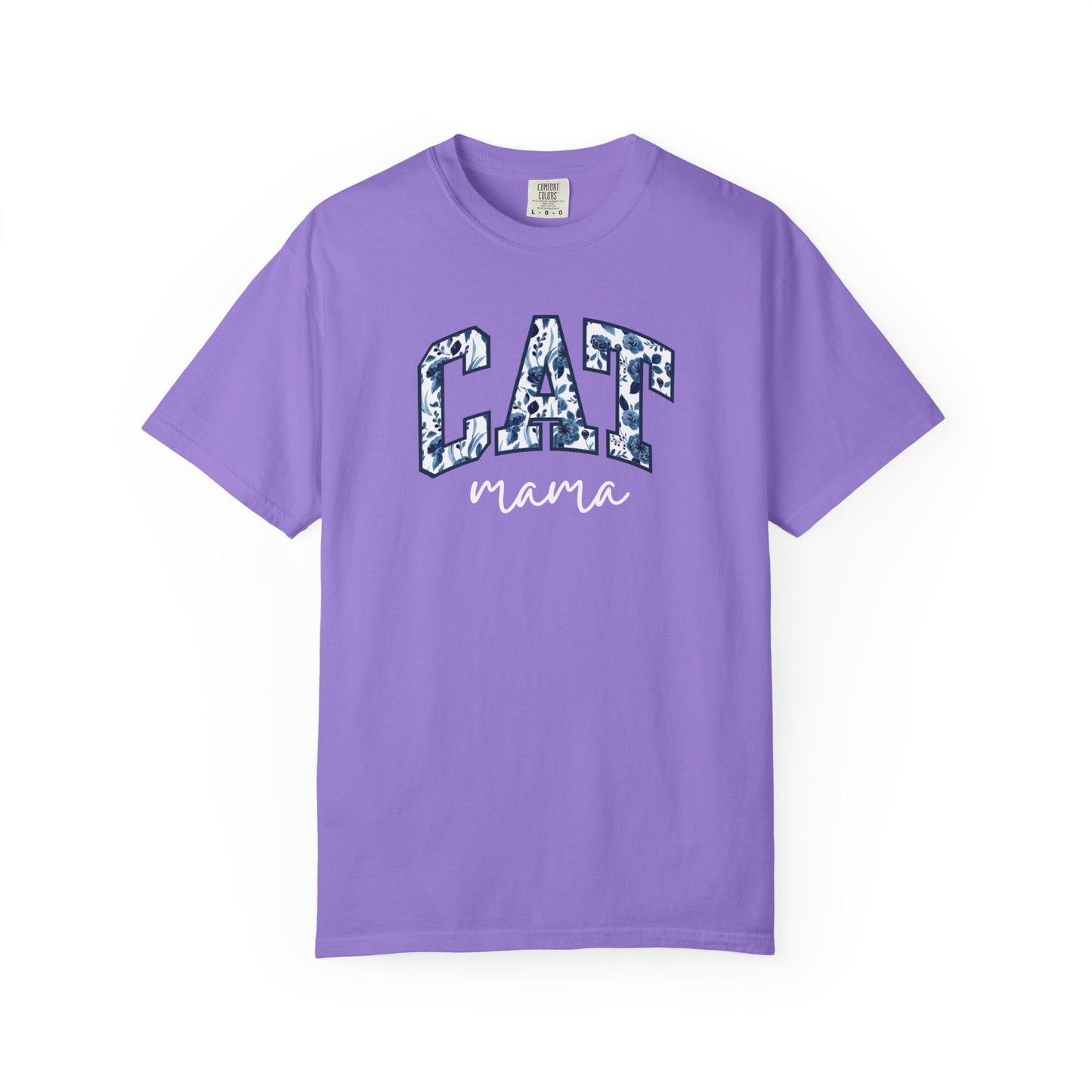 Floral Cat Mama Shirt