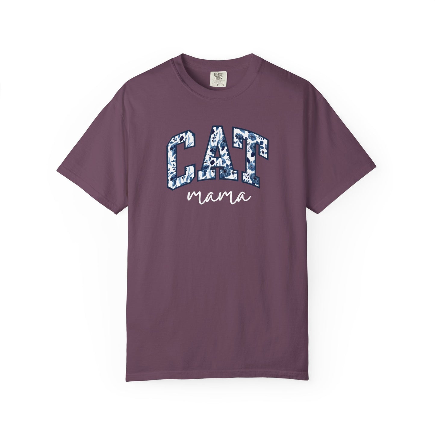 Floral Cat Mama Shirt
