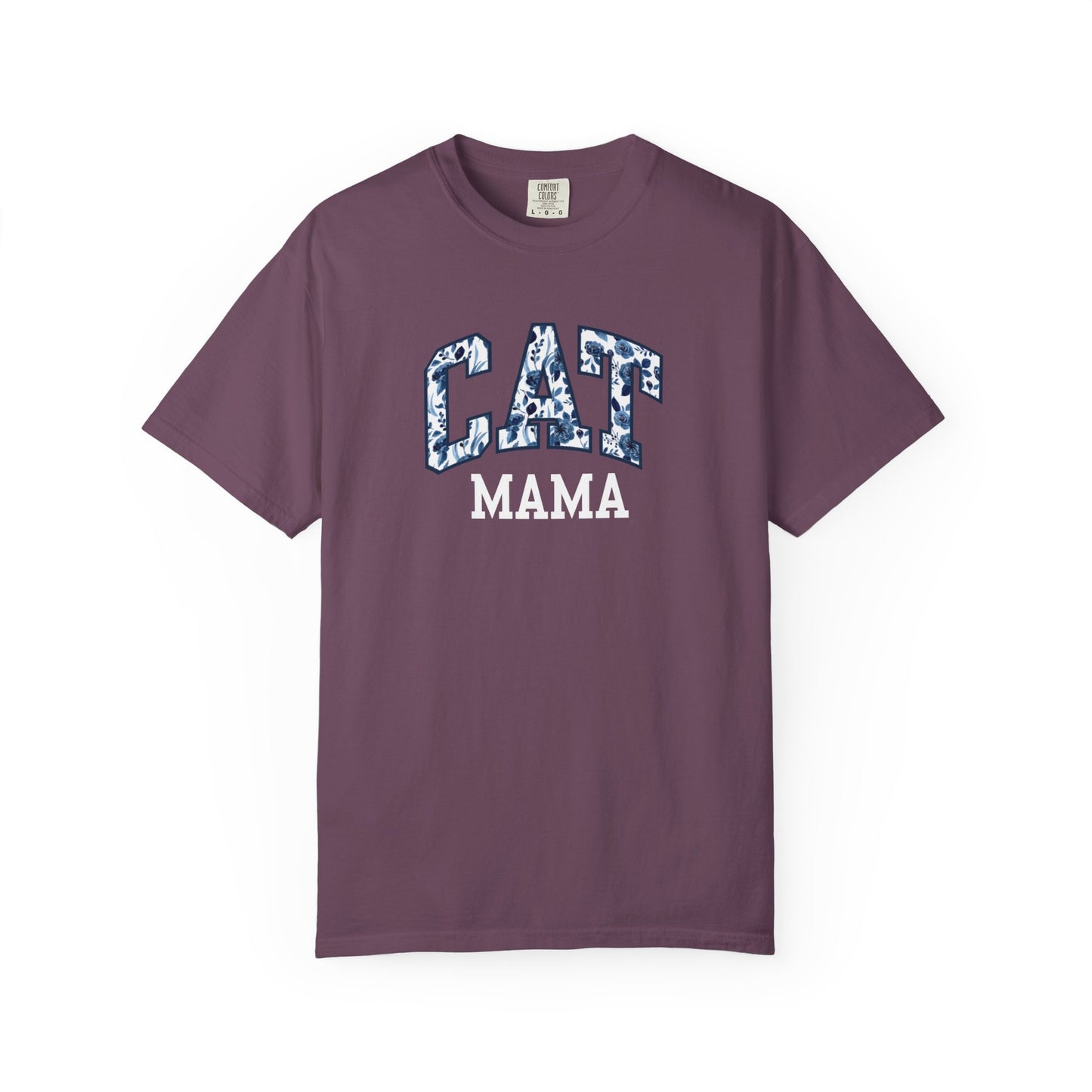 Floral Cat Mama Shirt
