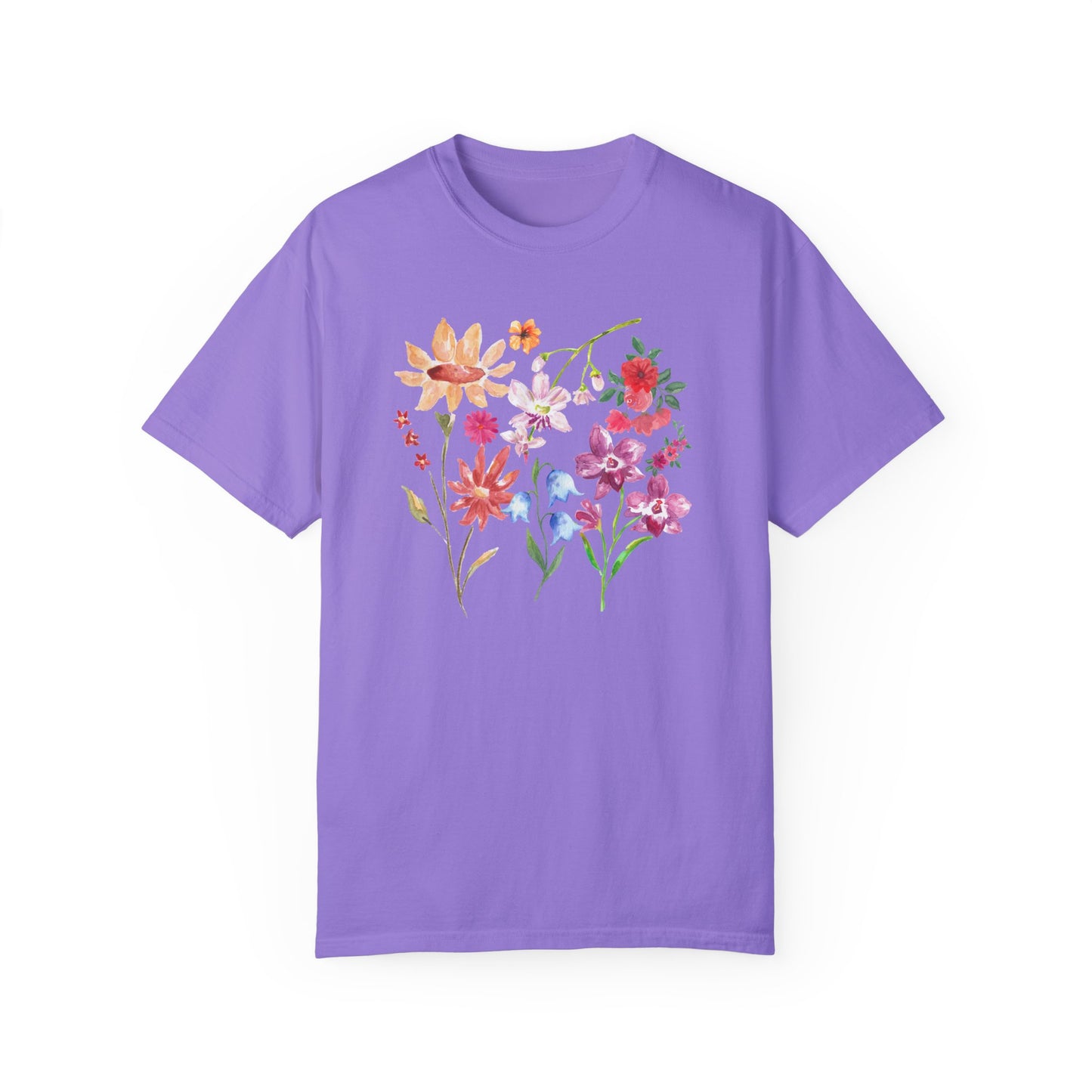 Floral Watercolor Shirt