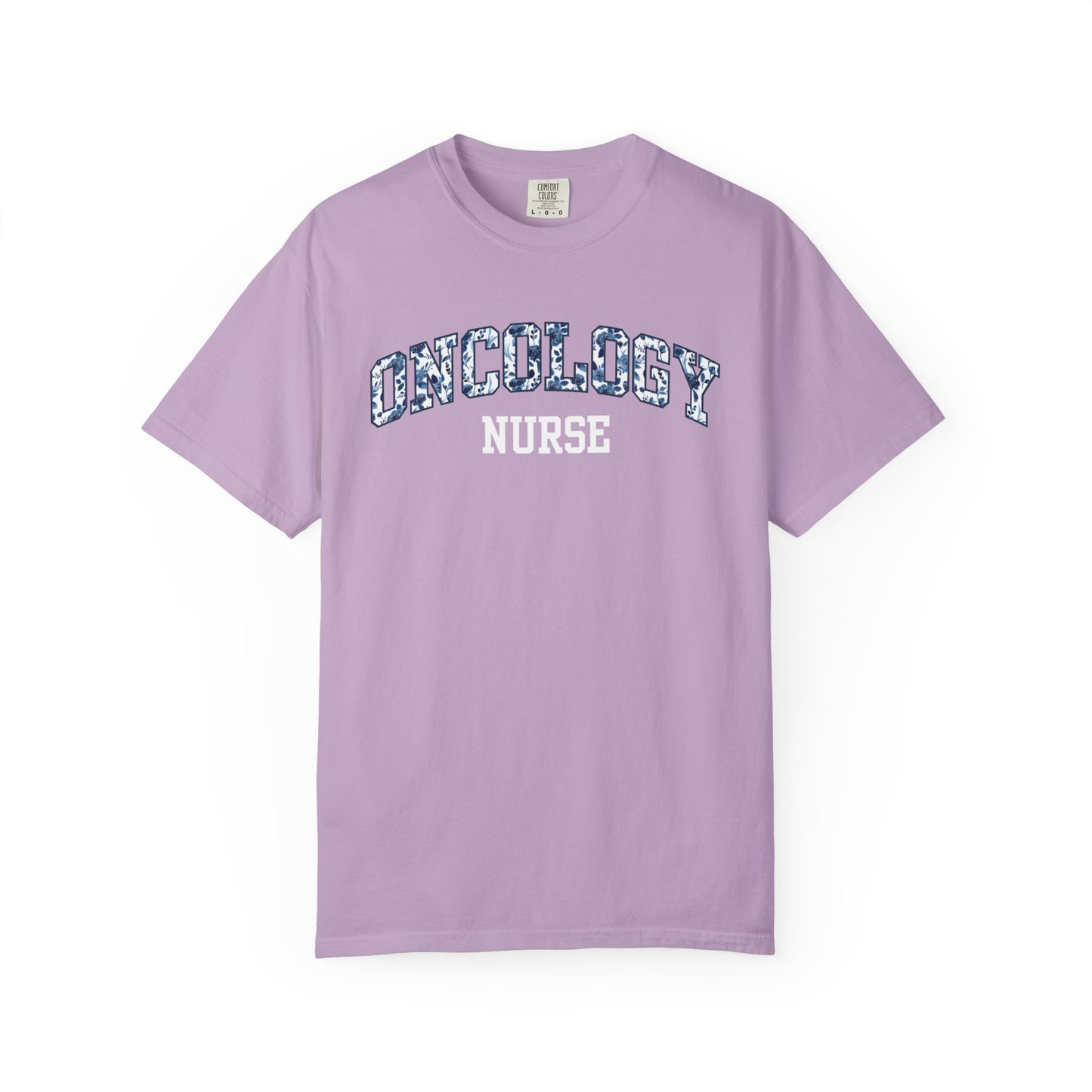 Floral Oncology Nurse Shirt