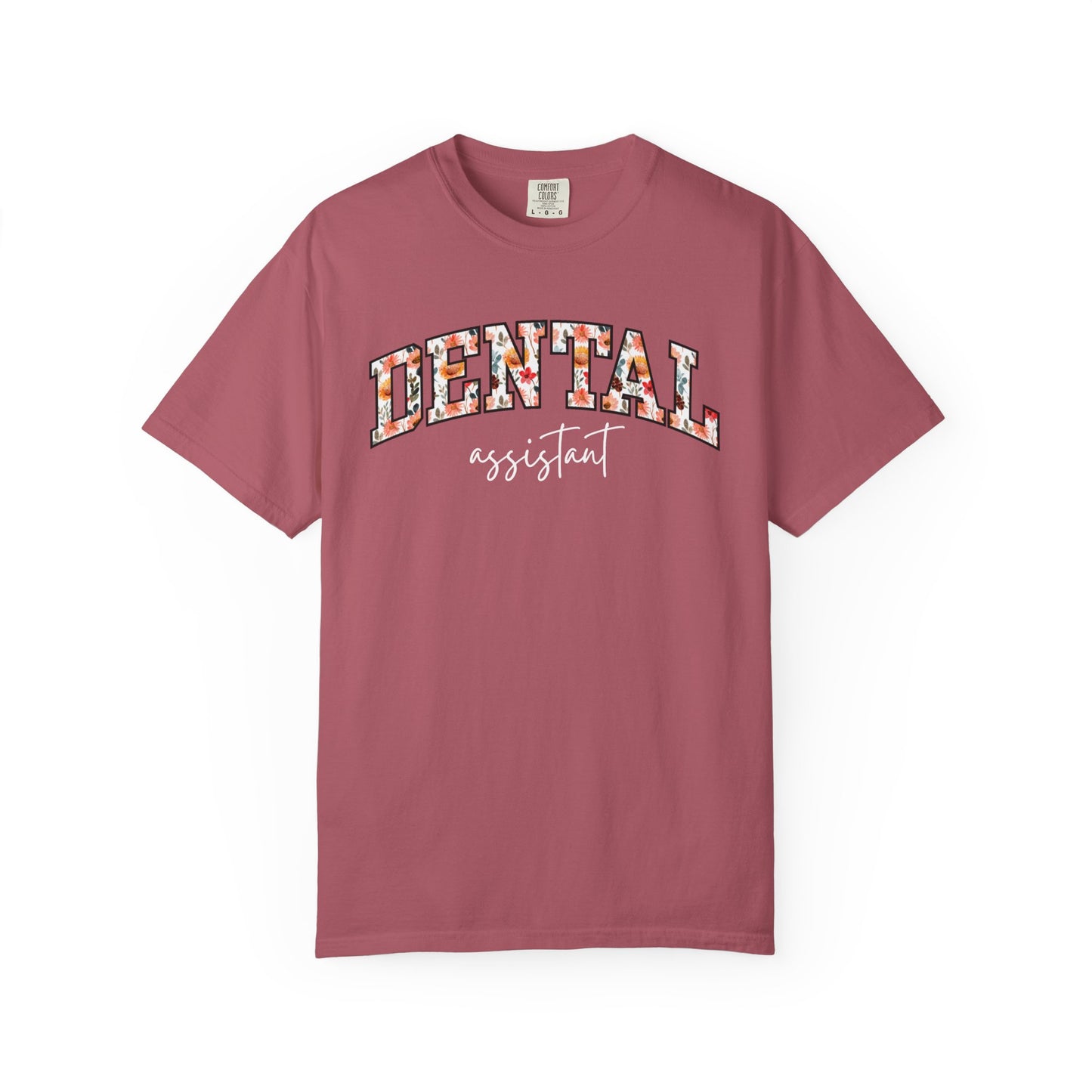 Floral Dental Assistant Shirt