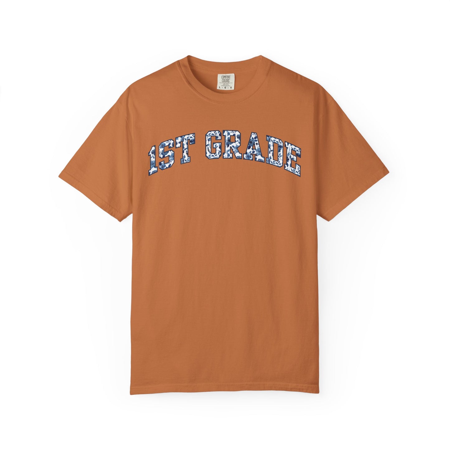 Floral First Grade Teacher Shirt