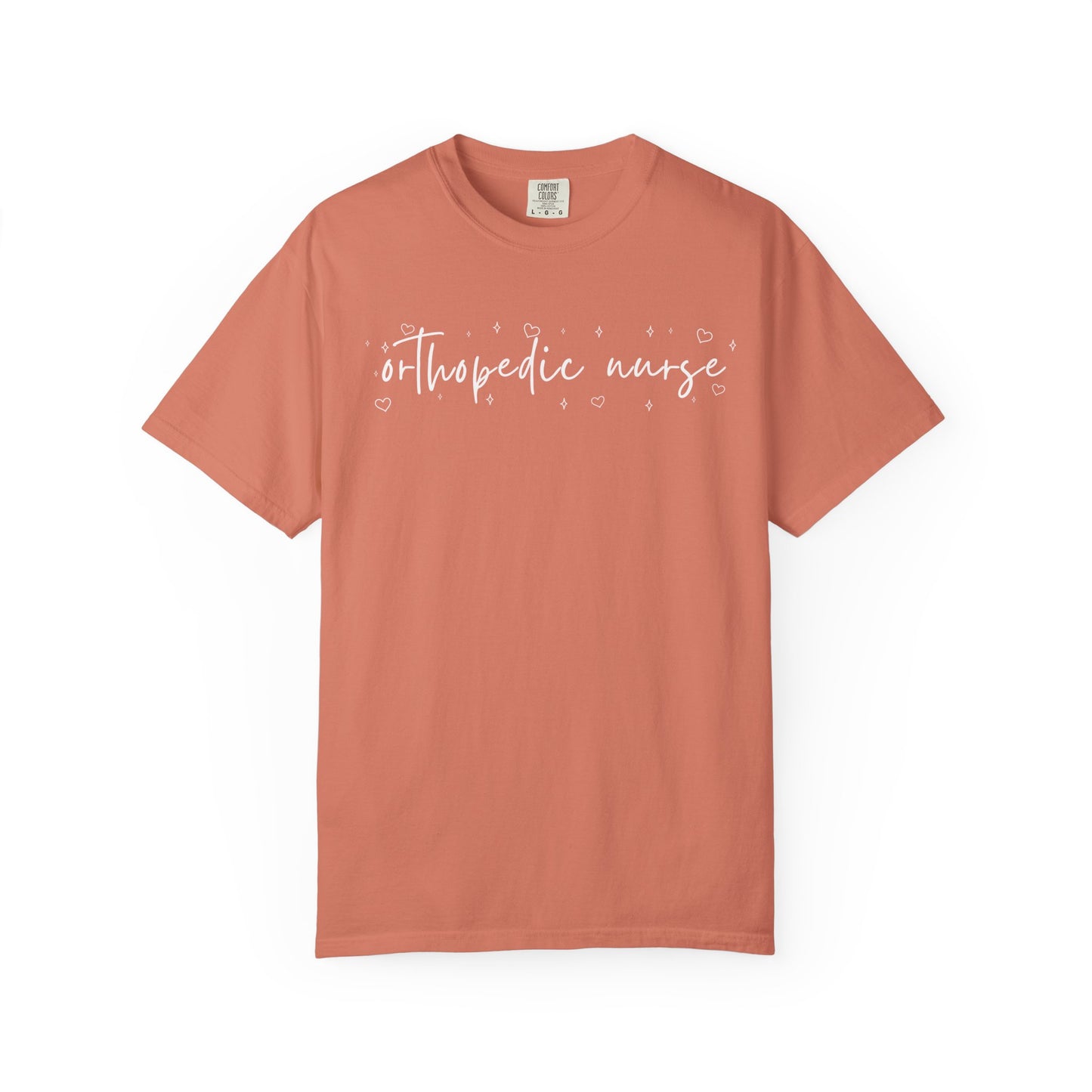Orthopedic Nurse Heart Sparkle Shirt
