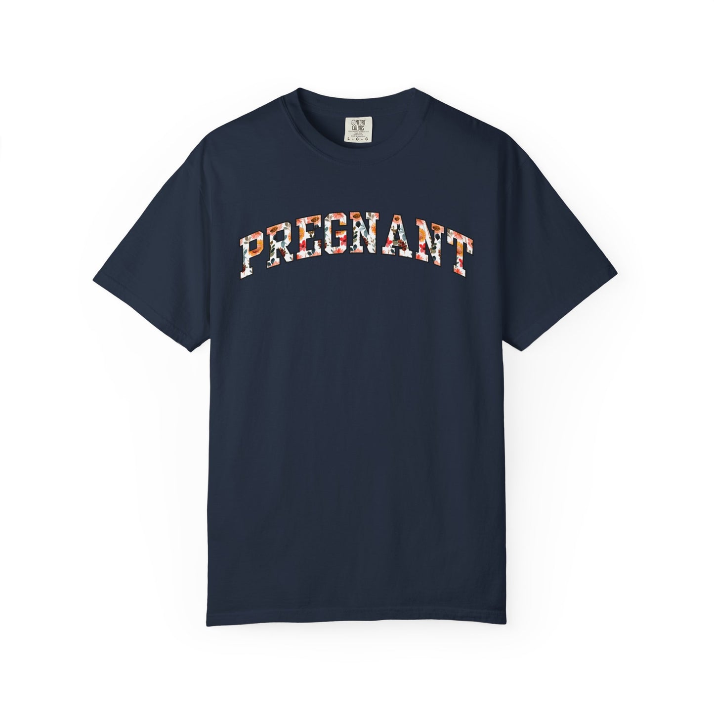 Floral Pregnant Shirt