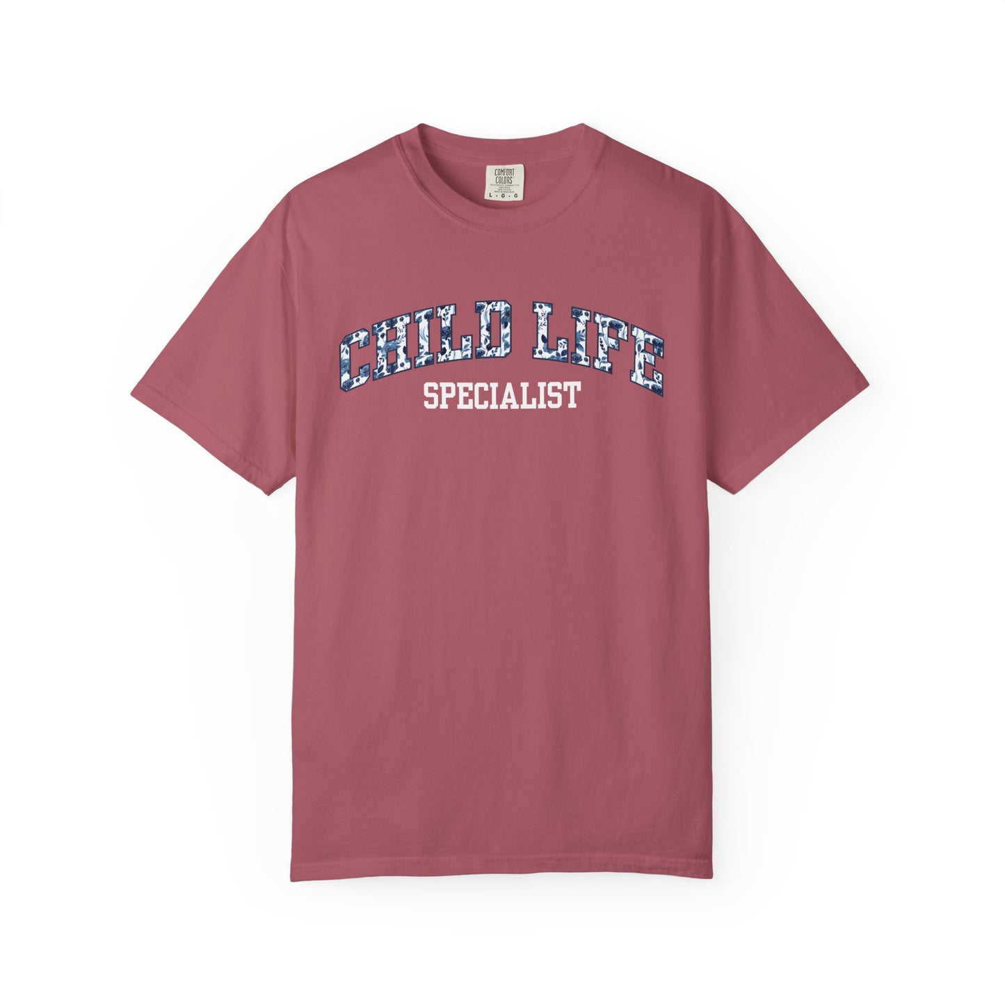 Floral Child Life Specialist Shirt
