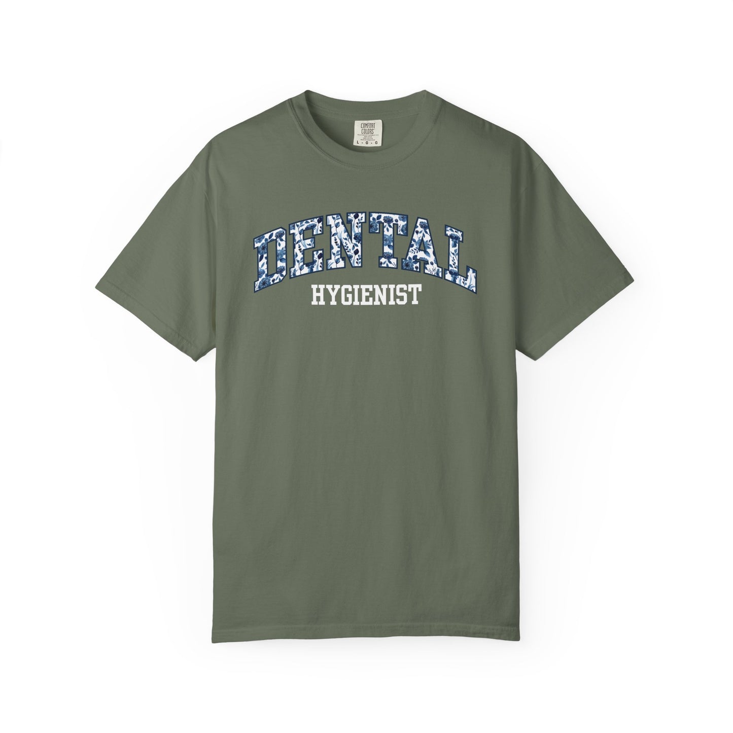 Floral Dental Hygienist Shirt