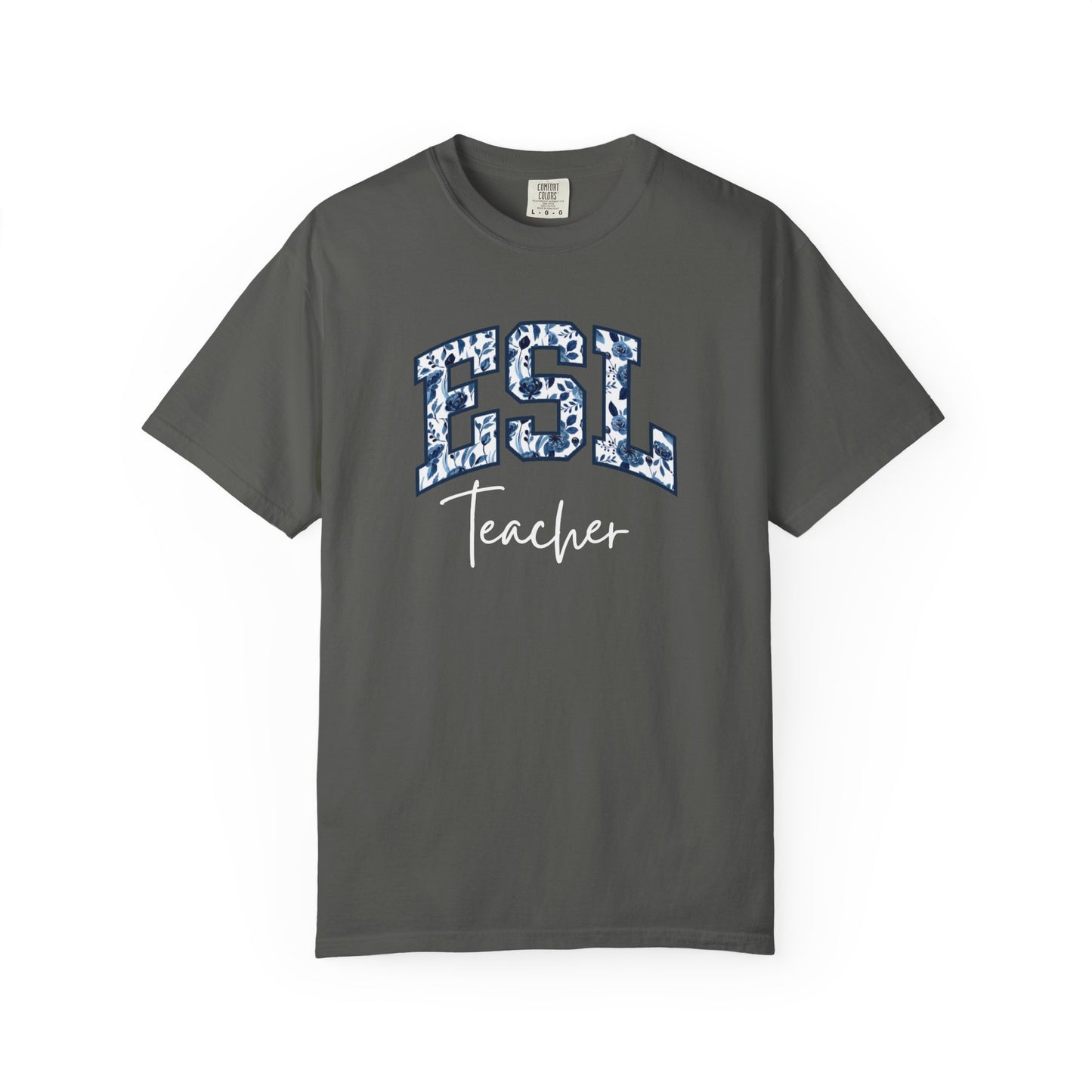 Floral ESL Teacher Shirt