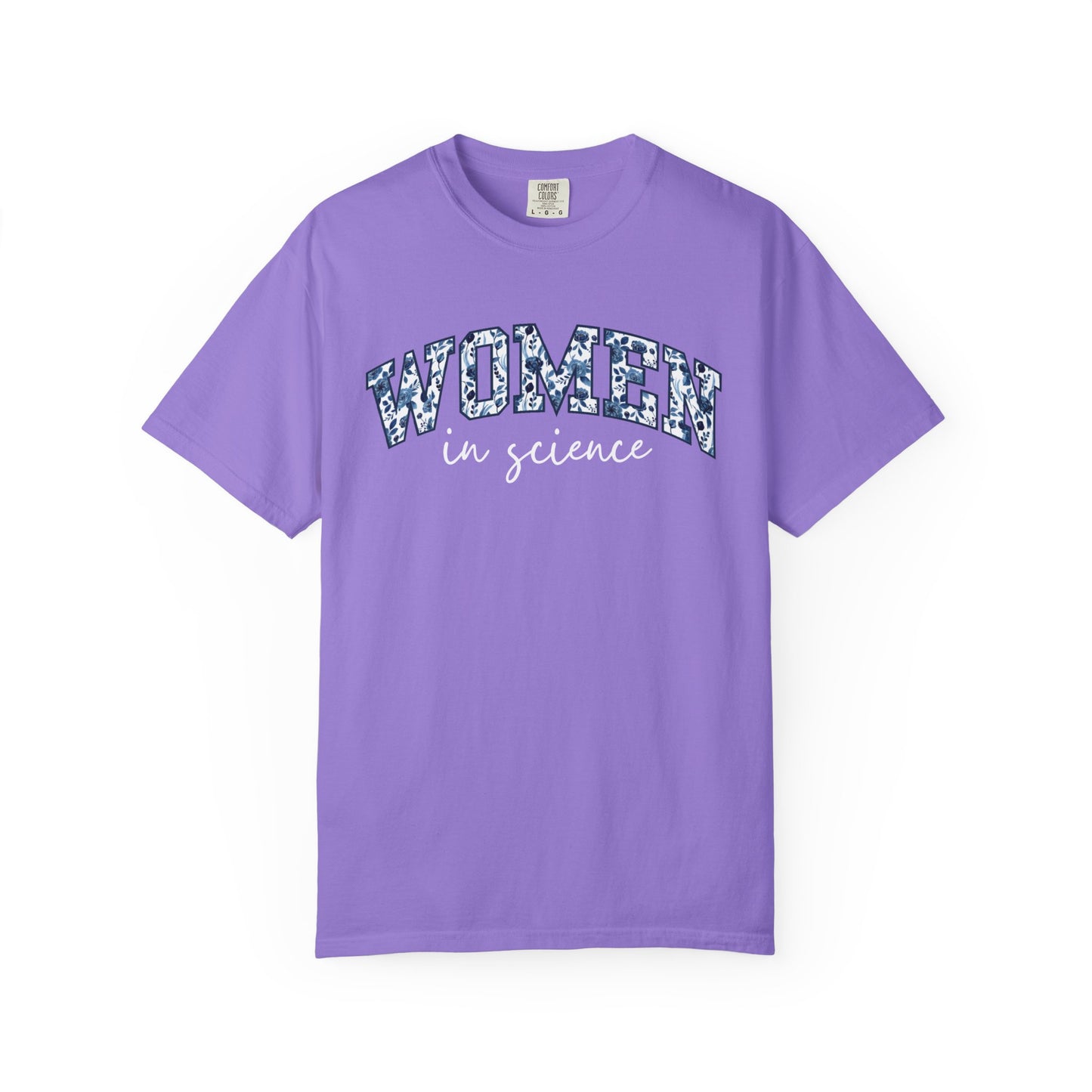 Floral Women In Science Shirt