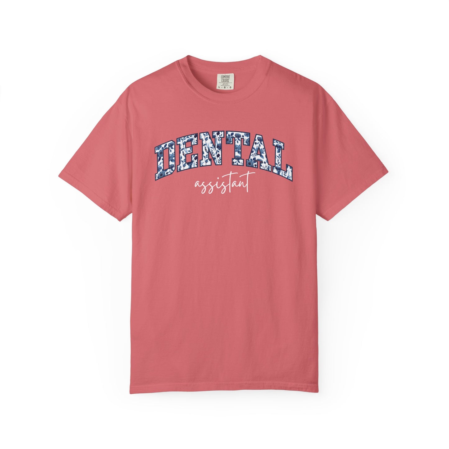 Floral Dental Assistant Shirt